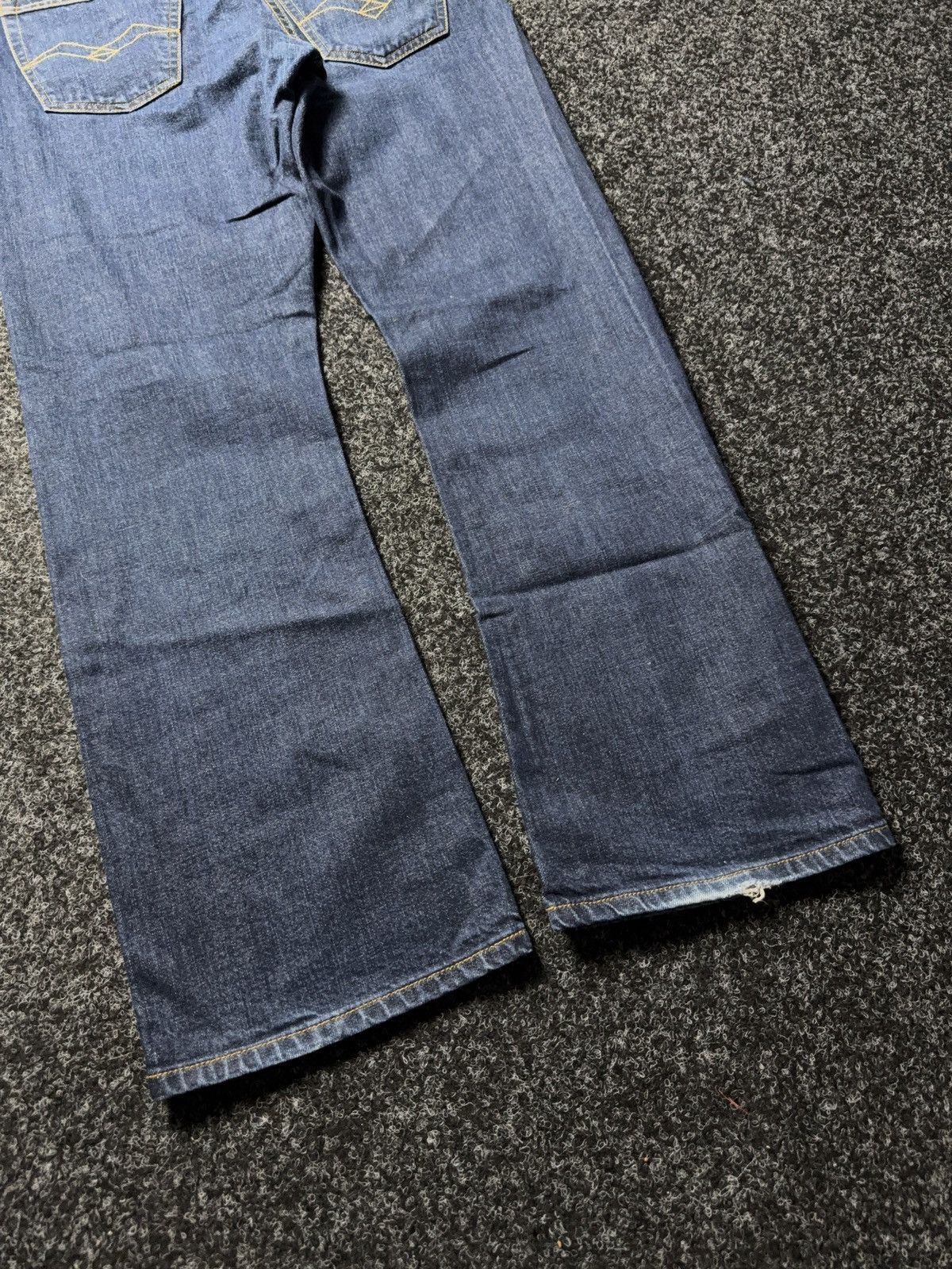 Replay Luxury 00s Y2K Replay Jimi Jeans M983 Straight Bootcut Denim Size US 34 / EU 50 - 11 Thumbnail