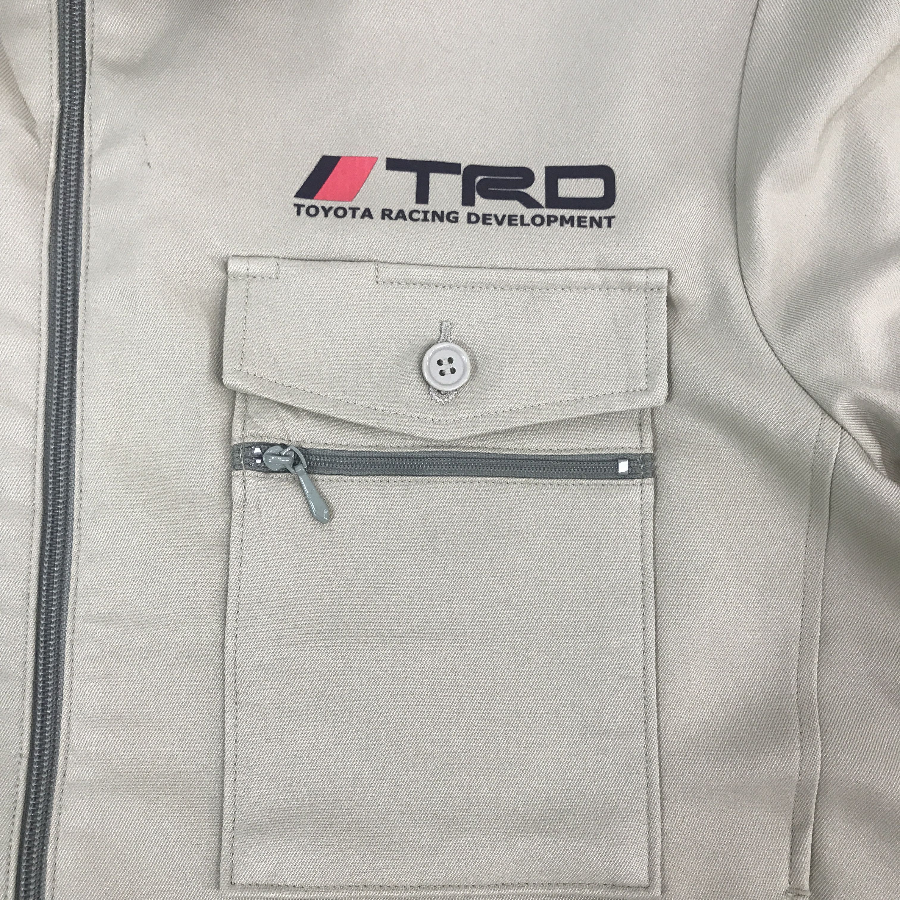 Japanese Brand Vintage Toyota TRD Racing Tram custom Jacket K67B10 Size US L / EU 52-54 / 3 - 9 Thumbnail