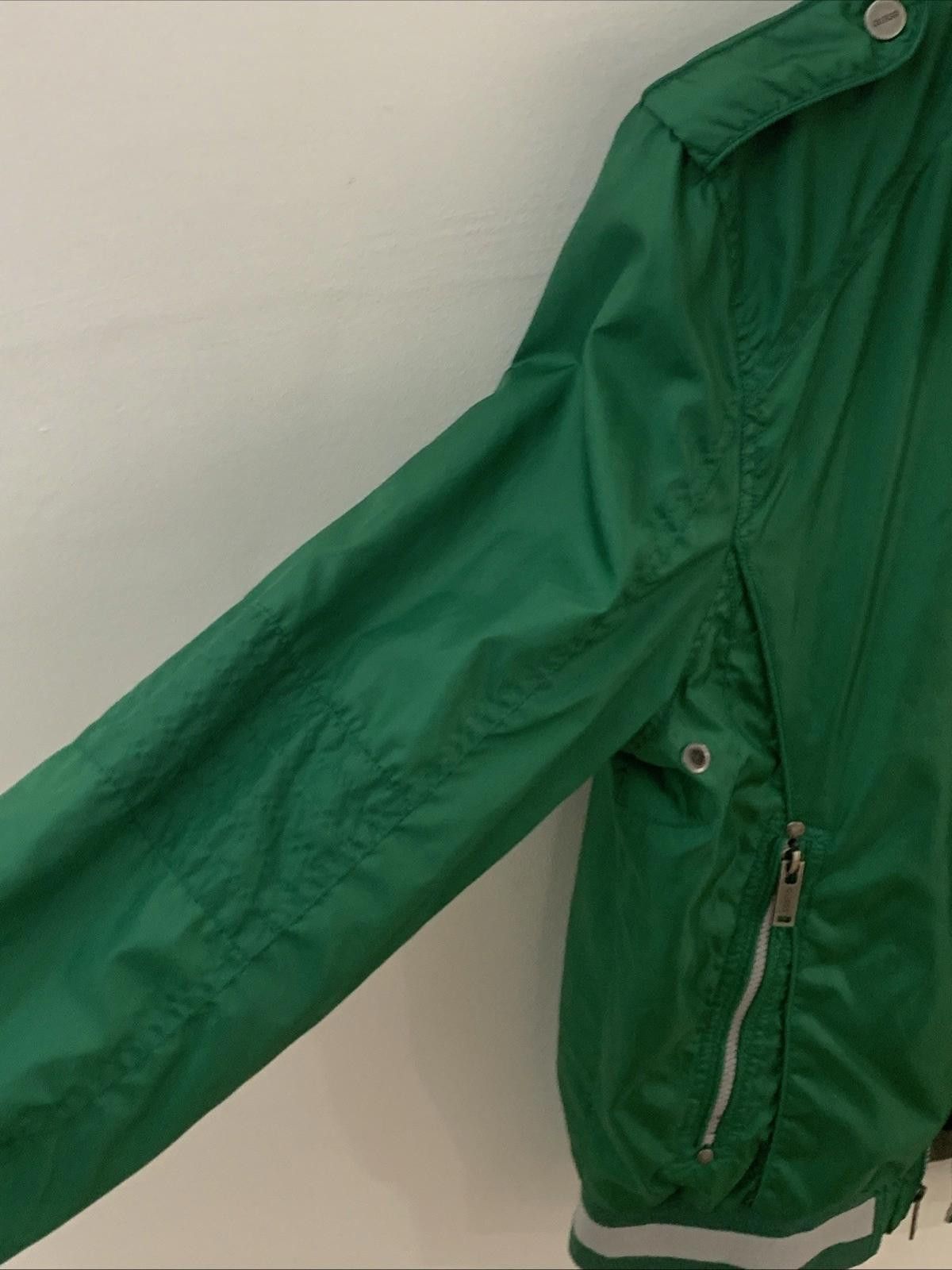 Guess Vintage GUESS Emerald Green Lightweight Jacket Military 2010 Size US L / EU 52-54 / 3 - 9 Thumbnail