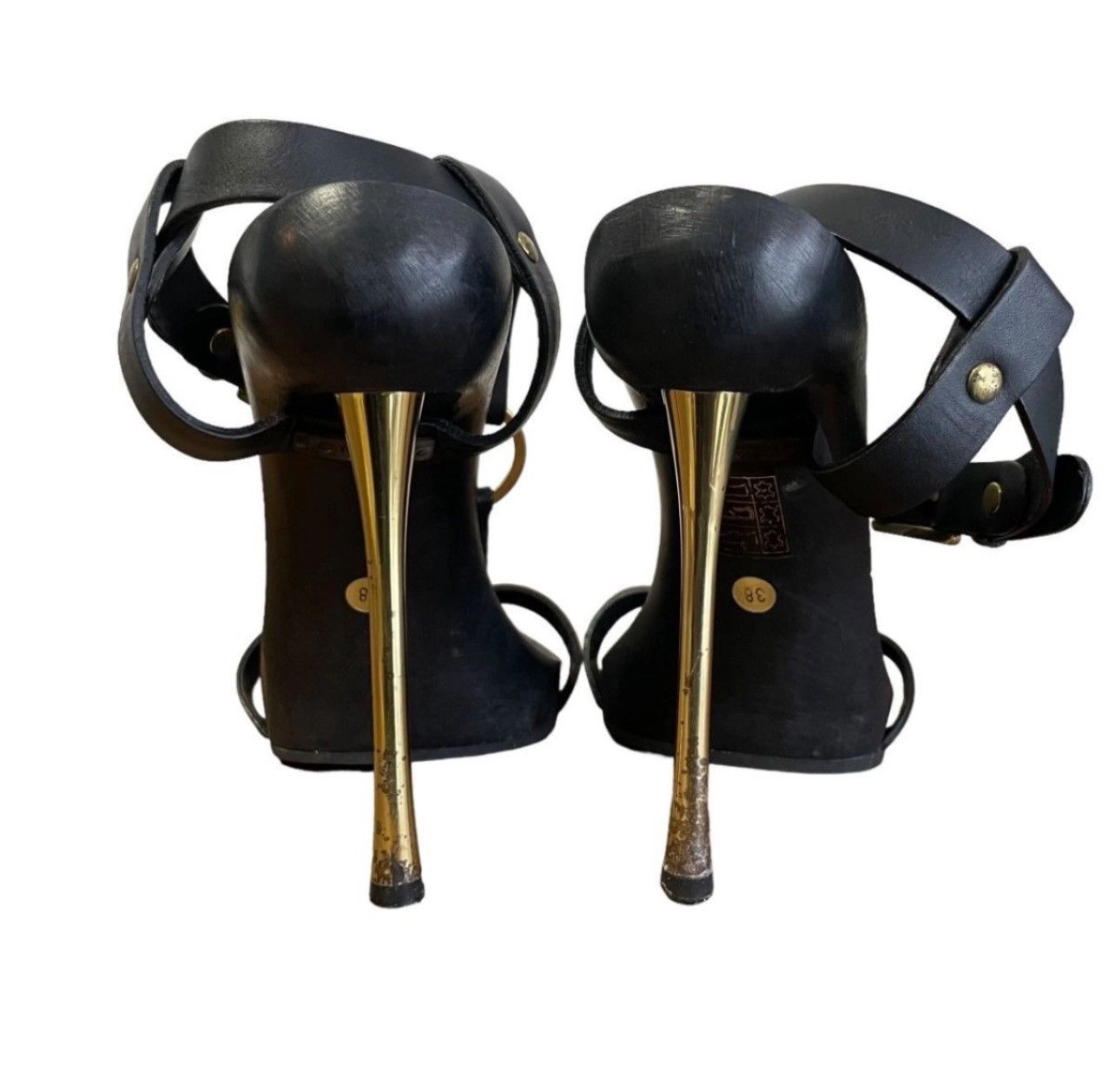 Gucci × Tom Ford Tom Ford Gucci SS02 Bondage heels Size US 8 / IT 38 - 5 Thumbnail