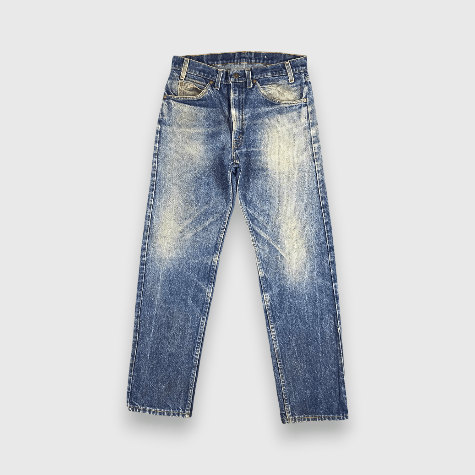 Levi's × Vintage Vintage 80s Levis 505 Orange Tab Jeans-J2227 Size US 32 / EU 48 - 1 Thumbnail