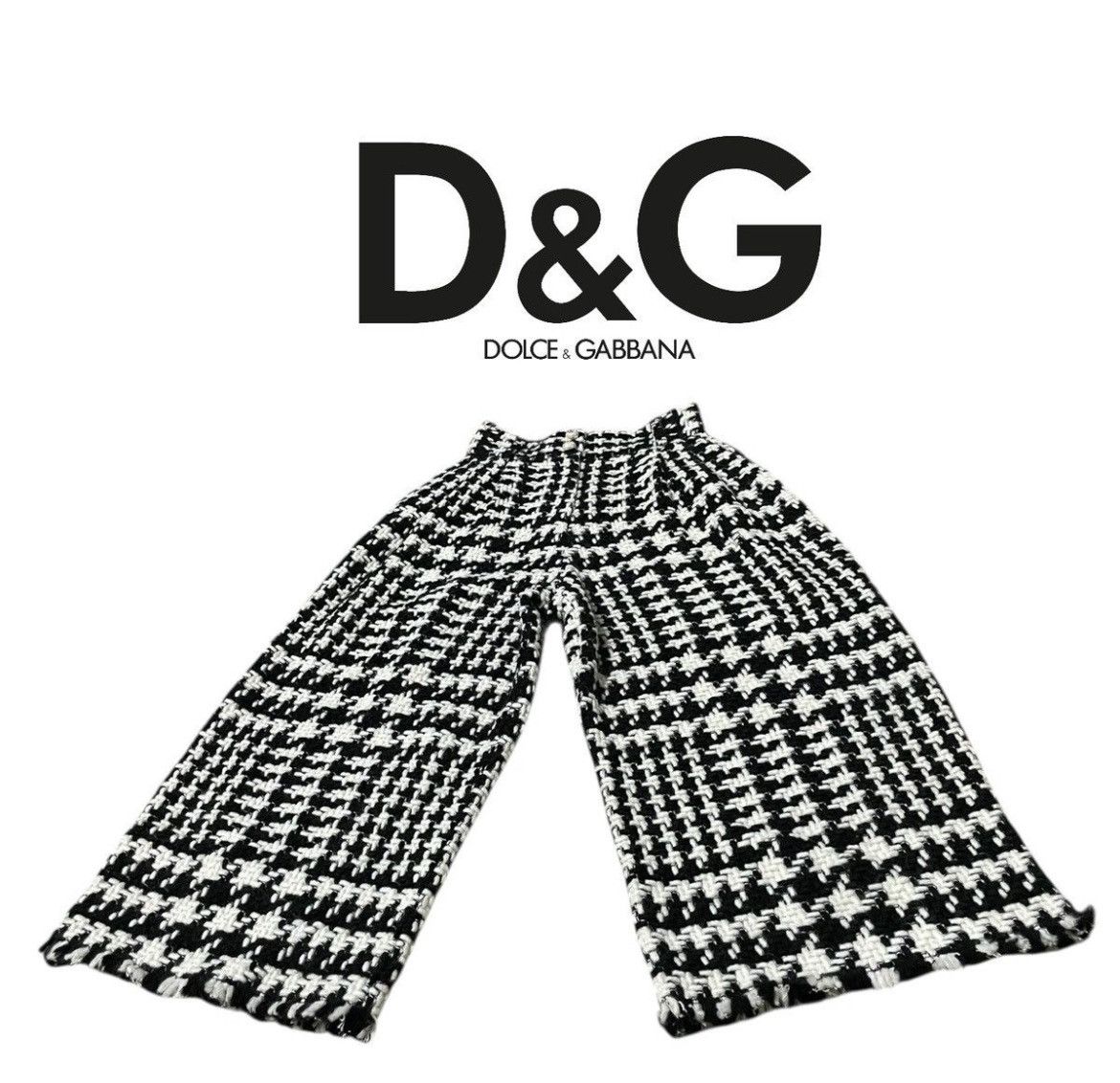 Dolce & Gabbana Authentic Dolce & Gabbana Crochet Wool Pants Size 25" / US 0 / IT 36 - 5 Thumbnail