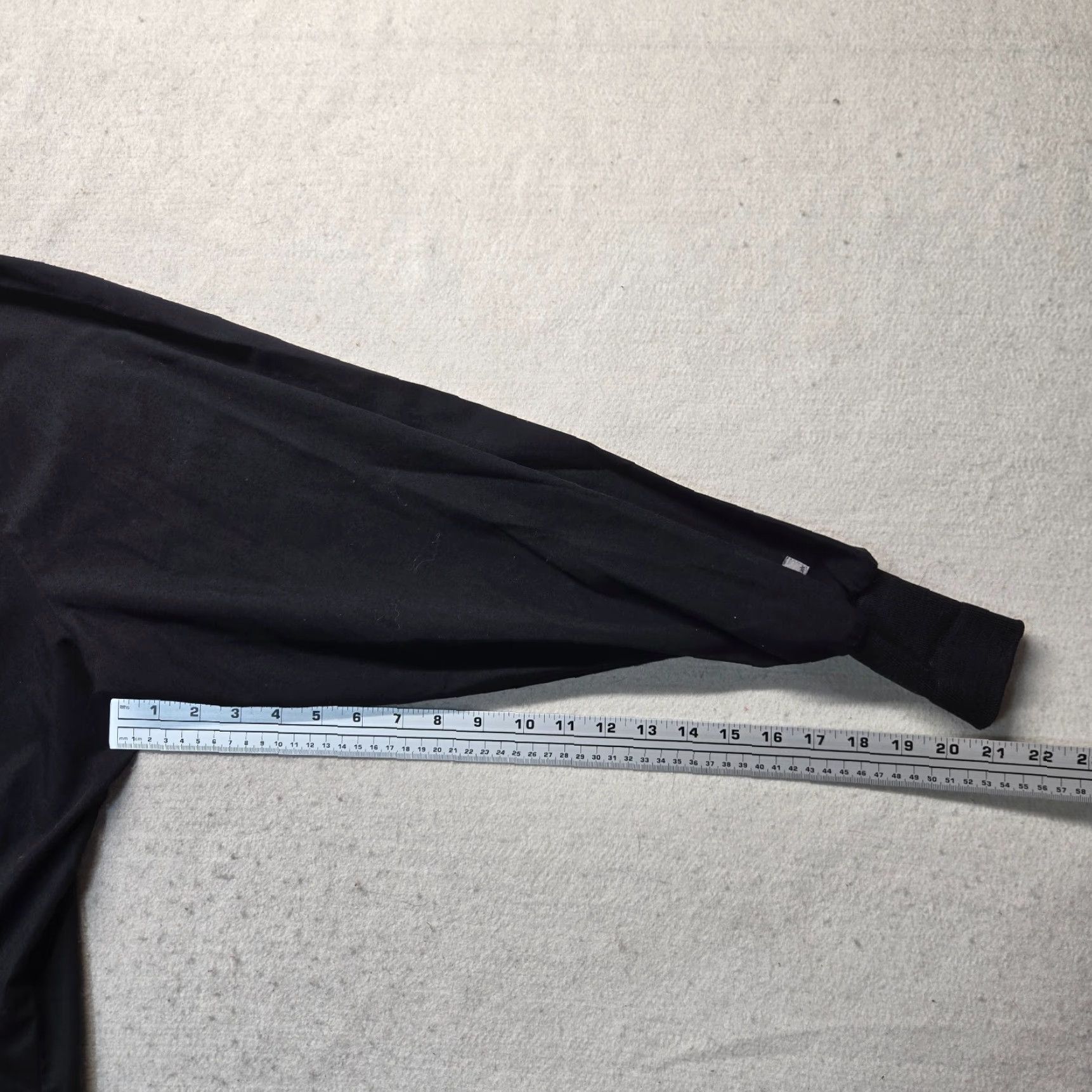 Vintage WS Gear Shirt Scrub Solid Black Nurse Doctor Top Adult XL Button Snap Black Scrub Shirt Unisex Mens Womens Size US XL / EU 56 / 4 - 5 Thumbnail