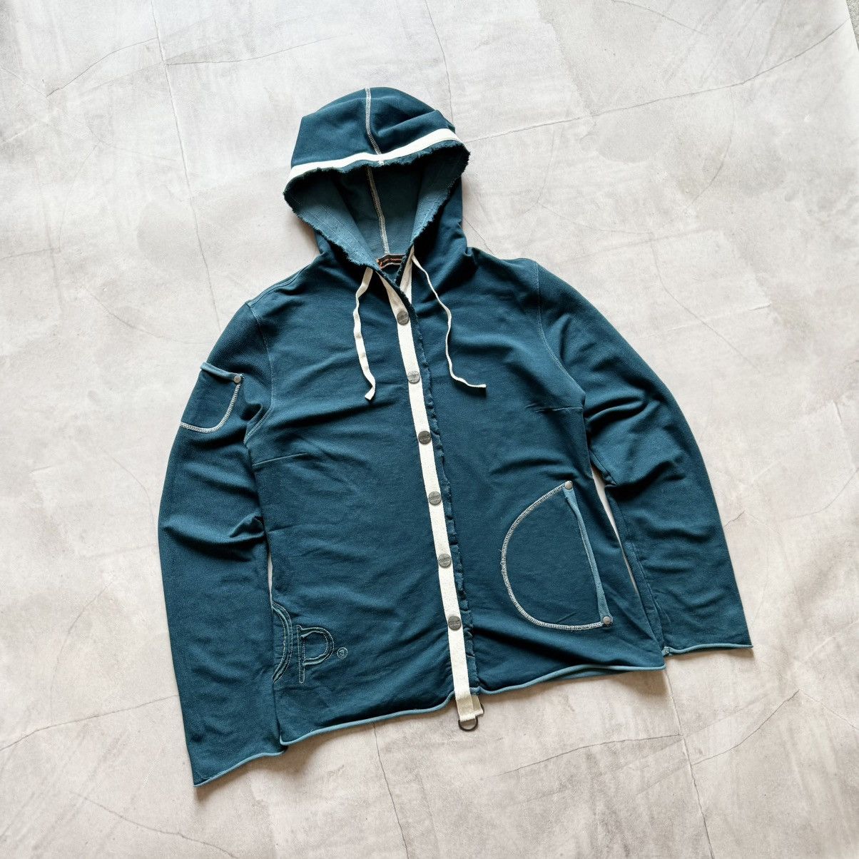 Cop Copine RARE France Cop Copine Vintage Avantgarde Logo Hoodie Size M / US 6-8 / IT 42-44 - 1 Thumbnail