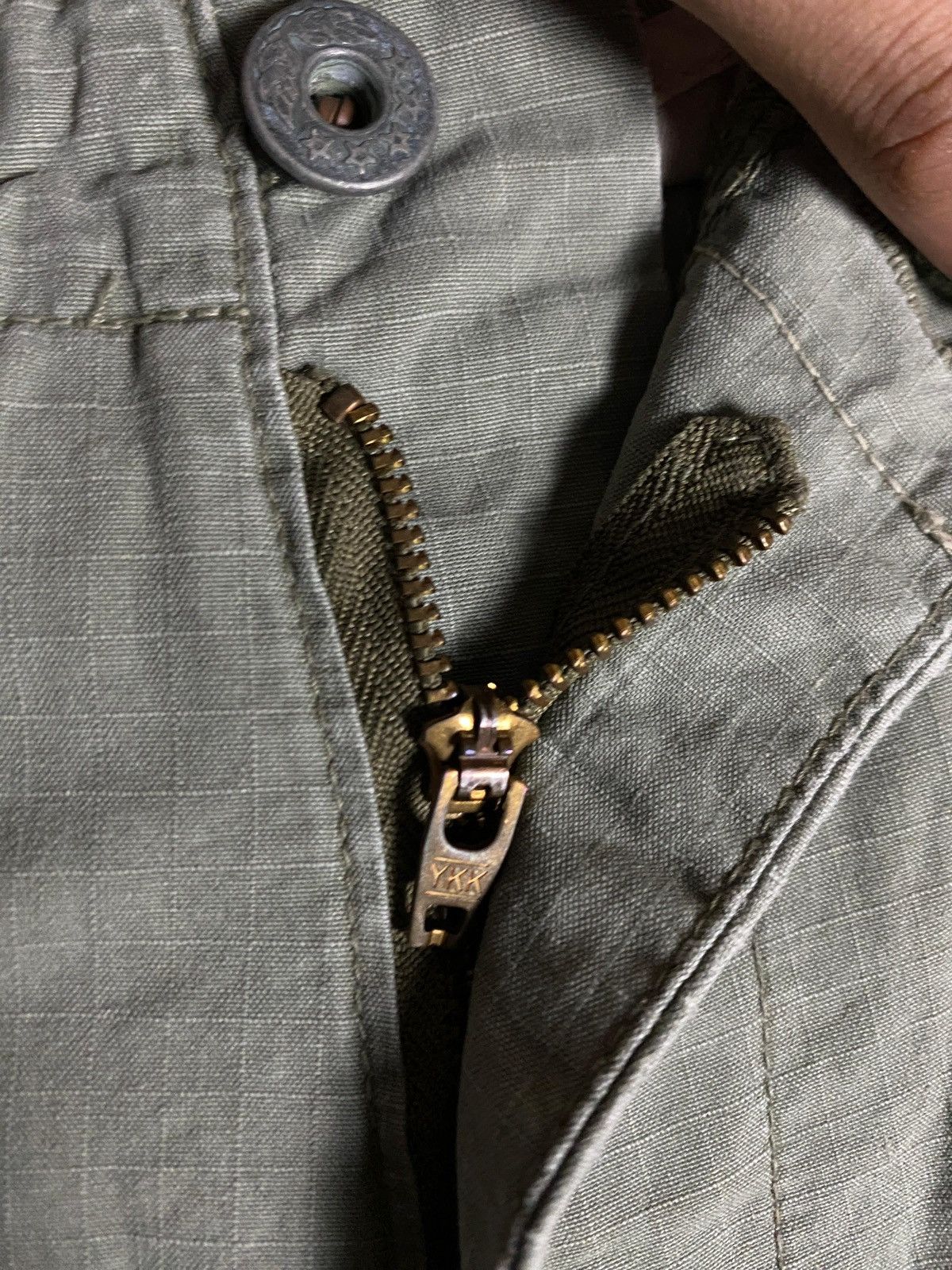 Japanese Brand Army Issue Blue Way Clothing Co. Monkey Pants Made in Japan Size US 30 / EU 46 - 3 Thumbnail