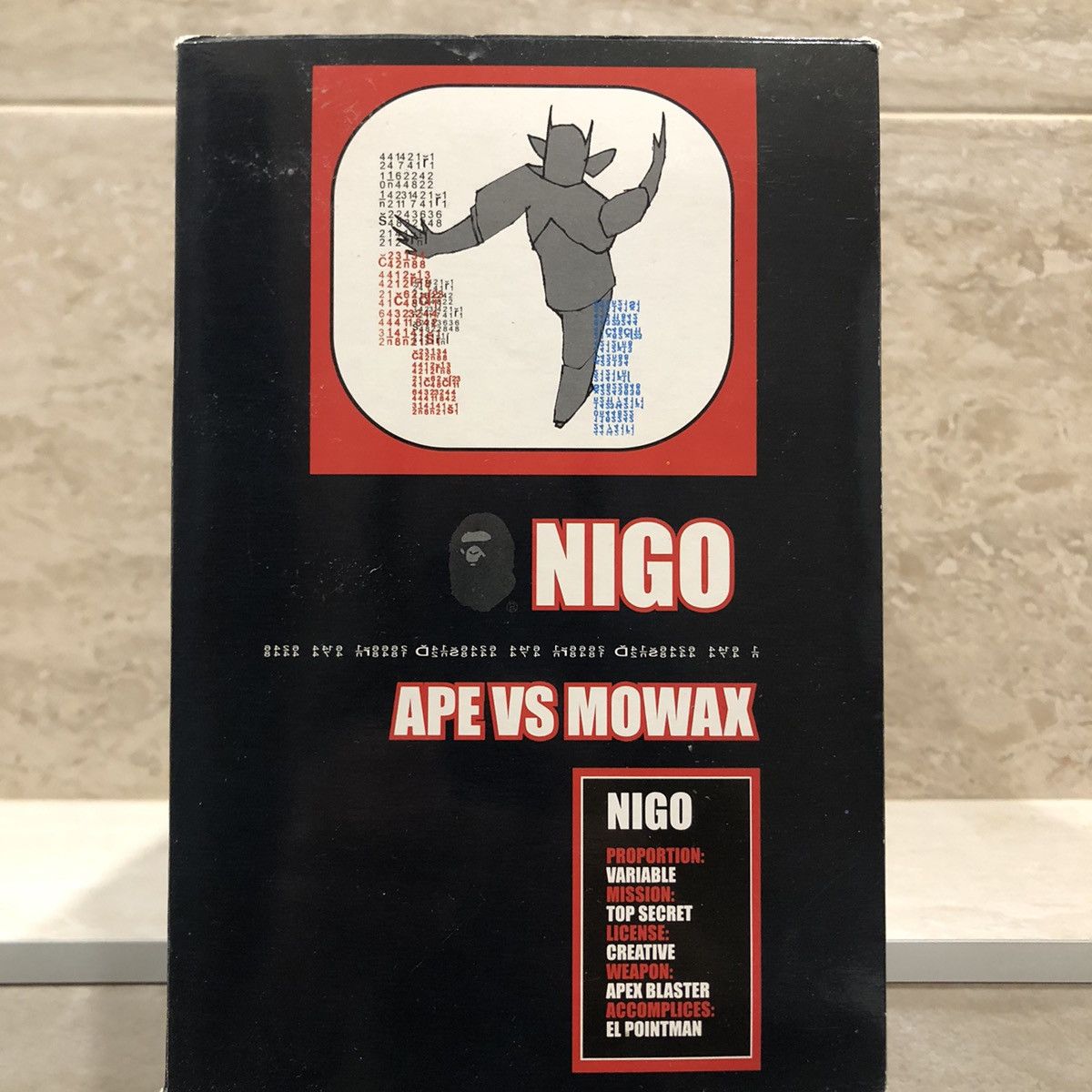 Bape × Futura × Nigo Nigo vs James vs MoWax Figure Set (1997