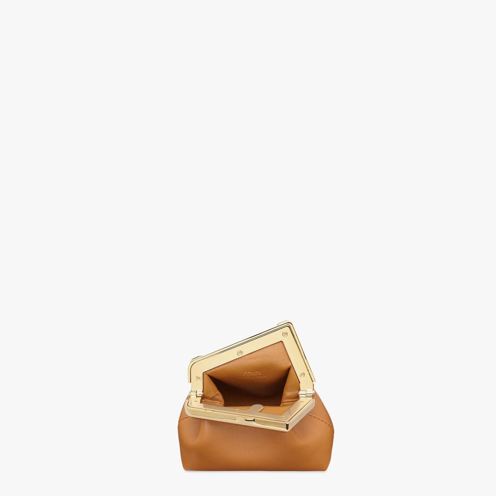 Fendi o1s1wg111224 Size: OS / Nappa Leather Charm Bag in Brown Size ONE SIZE - 4 Thumbnail