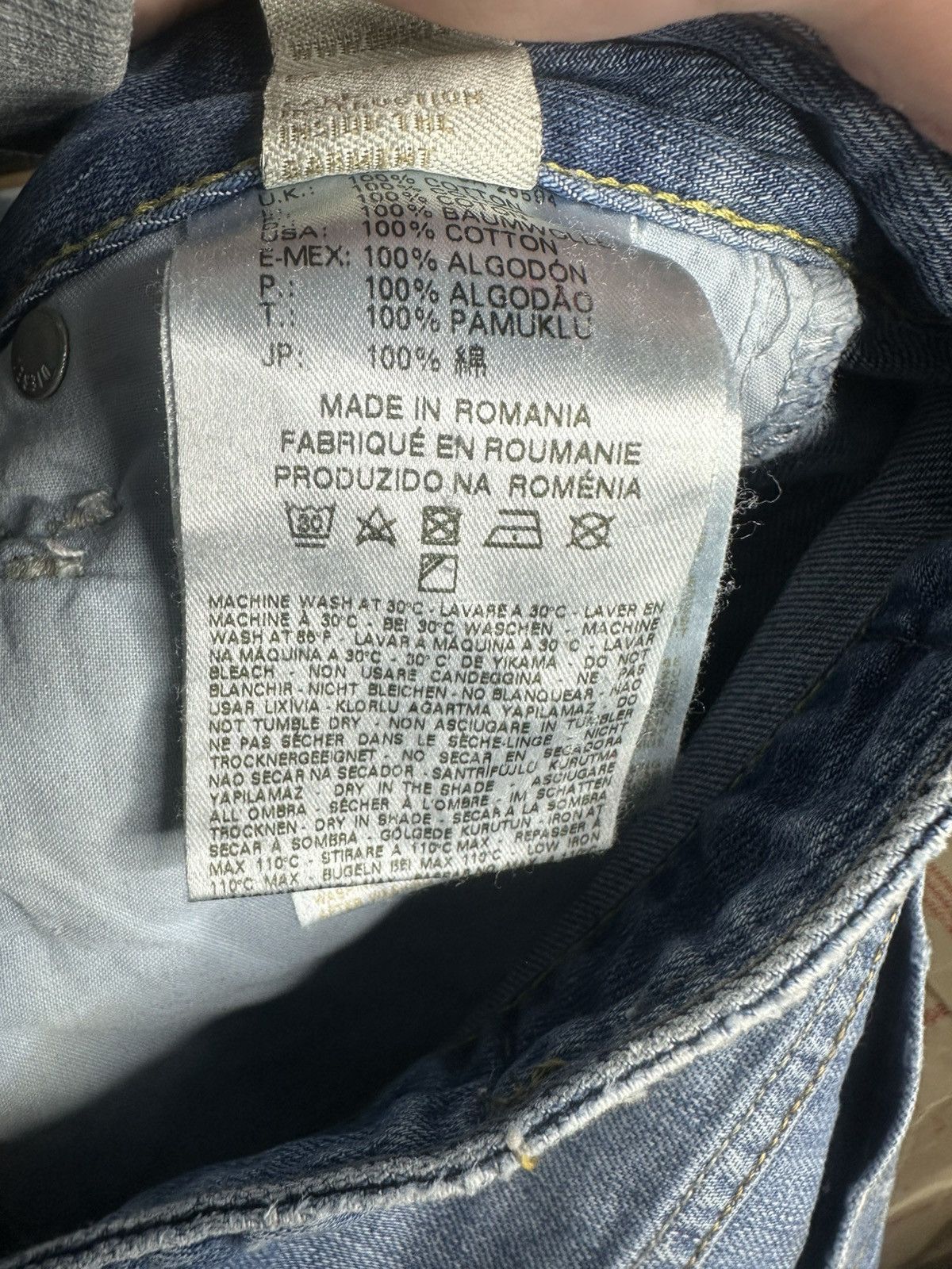 Diesel DIESEL FAYZA 26 x 32 Women’s s Denim Jeans Pants Tapered Leg Size 26" / US 2 / IT 38 - 7 Thumbnail