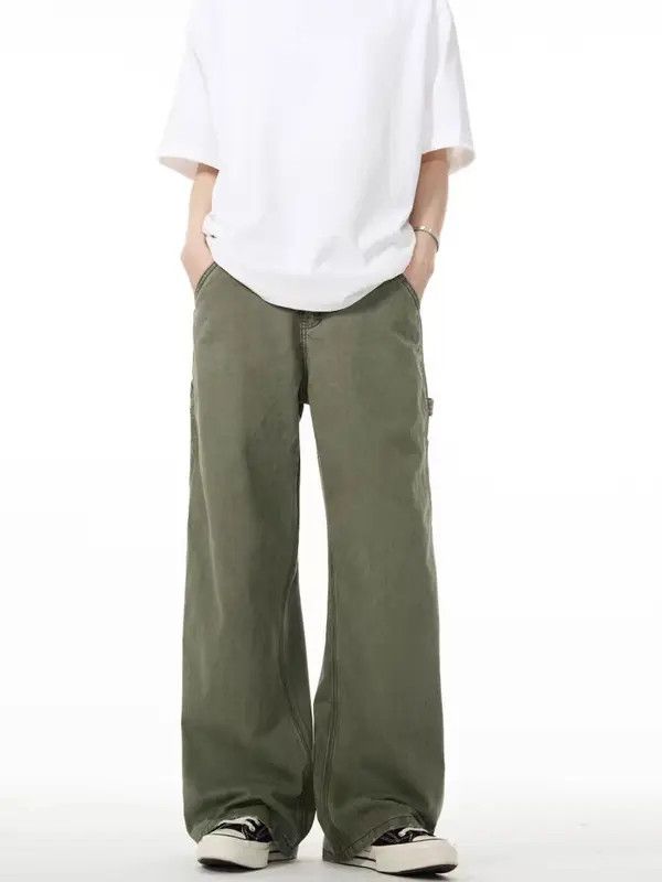 VIBE Green High Street Vintage Loose Jeans Size US 29 - 6 Thumbnail