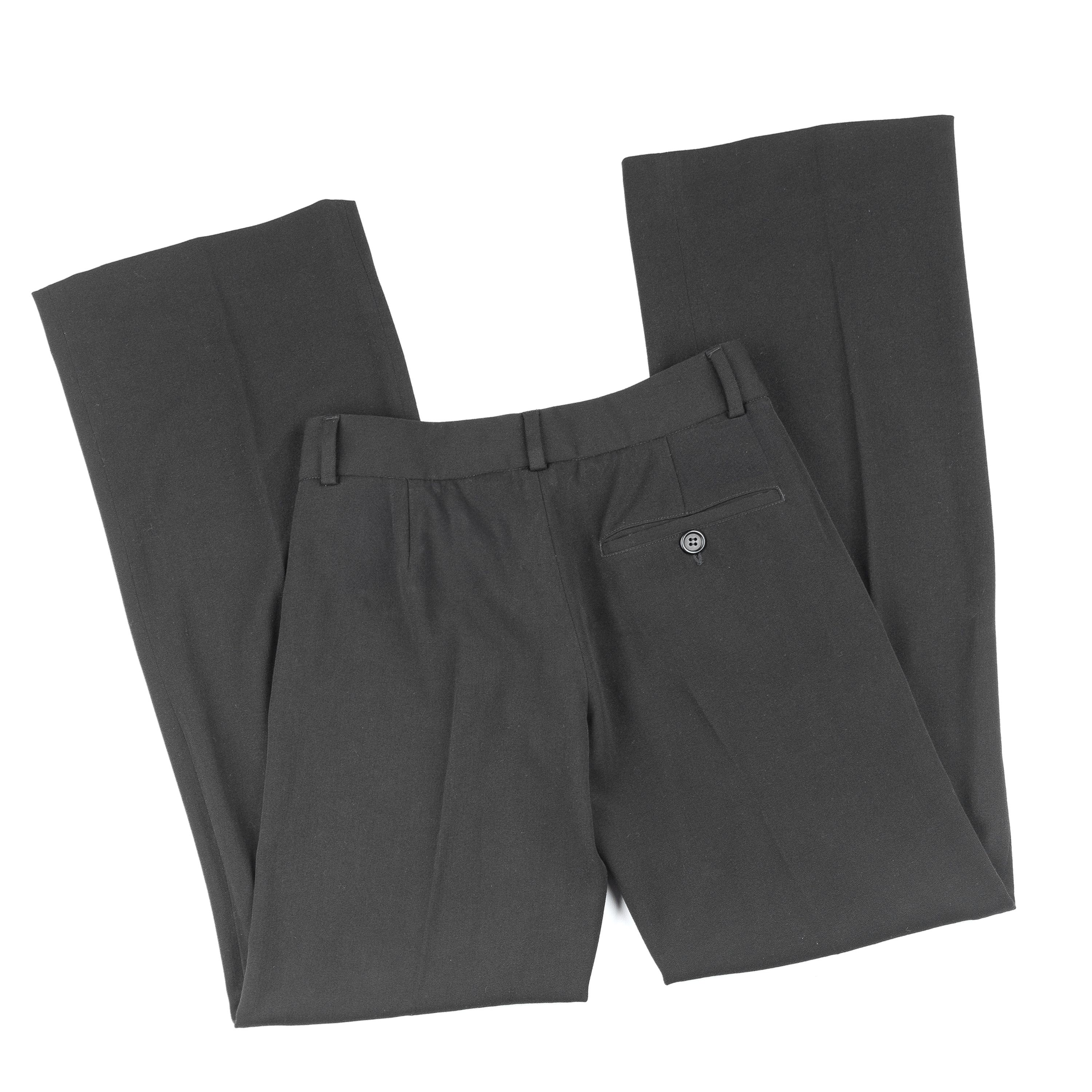 Dirk Bikkembergs Dirk Bikkembergs Vintage Black Tailored Trousers (XS) Size 25" / US 0 / IT 36 - 2 Thumbnail