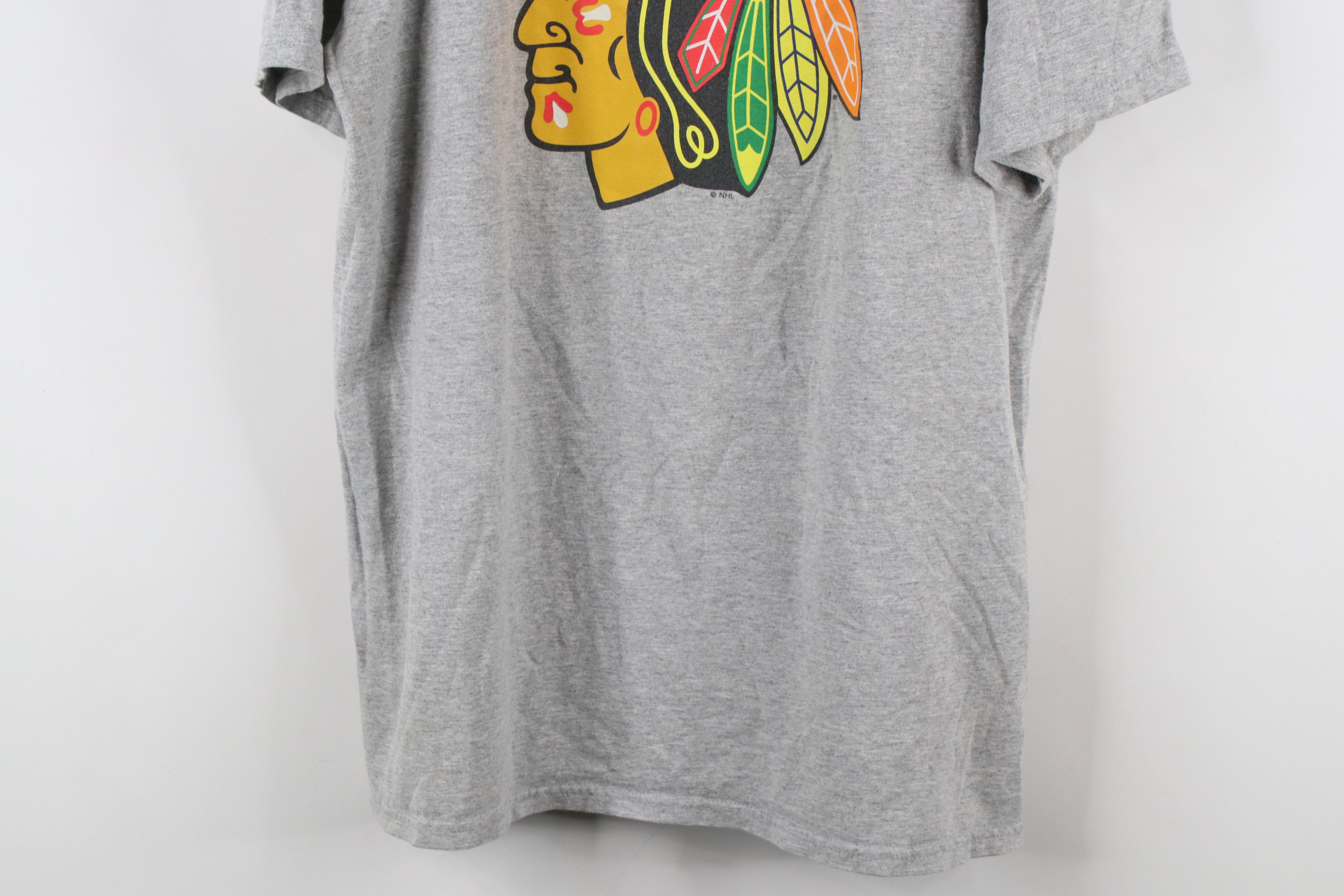 Reebok × Vintage Vintage Reebok Kane Chicago Blackhawks Hockey Jersey T-Shirt Size US L / EU 52-54 / 3 - 3 Thumbnail