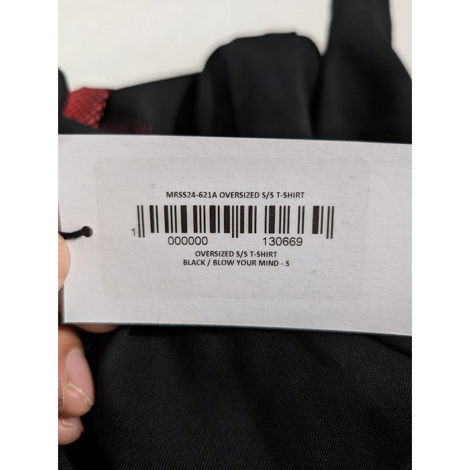 Martine Rose o1rshd1 Oversize Short Sleeve T-Shirt in Black Size US S / EU 44-46 / 1 - 18 Thumbnail