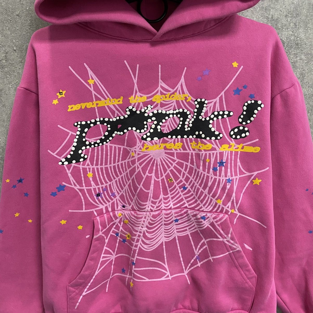 Sp5der Sp5der Hoodie Pink Size US S / EU 44-46 / 1 - 6 Thumbnail