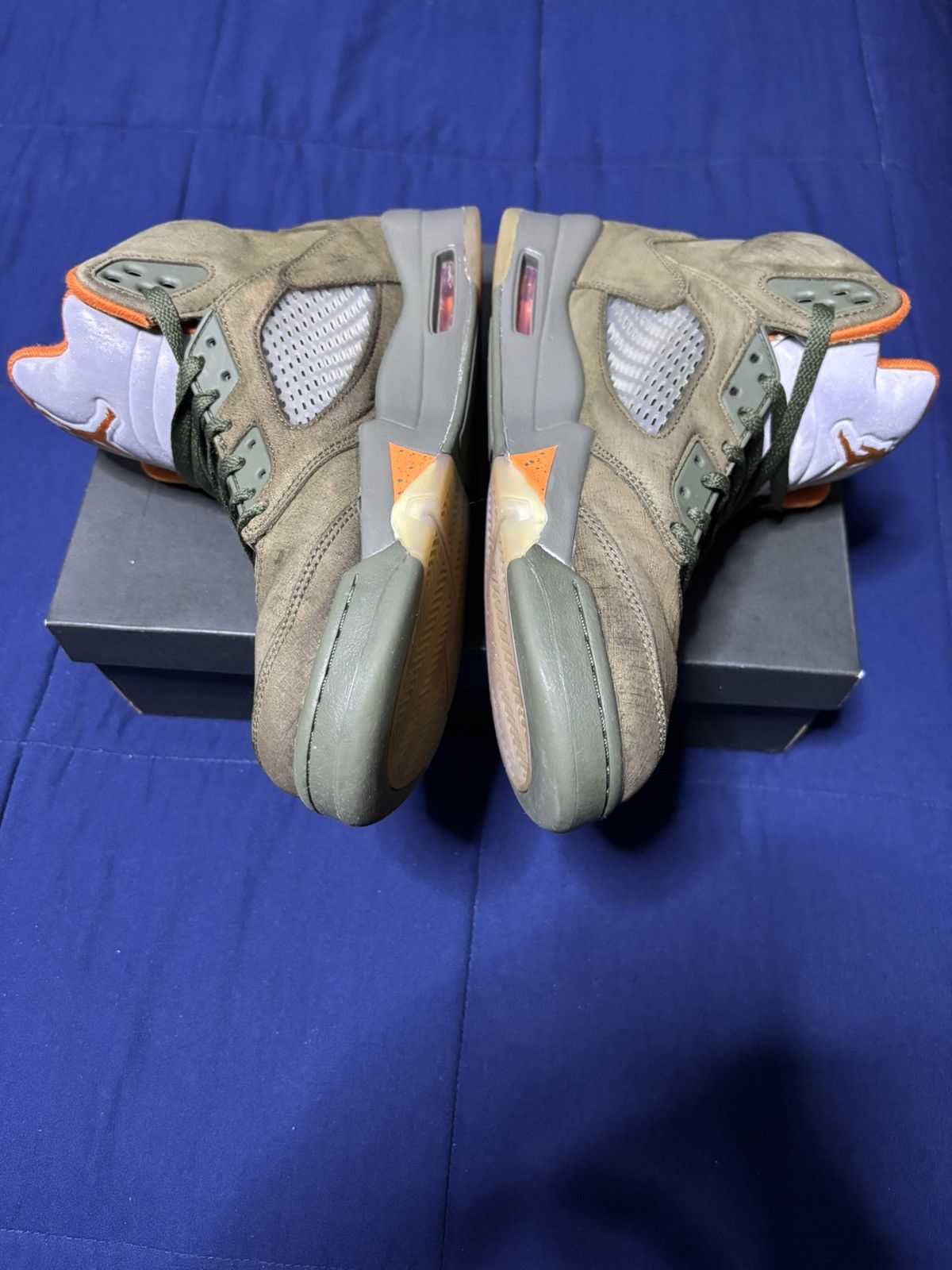 Jordan Brand Jordan 5 Retro Olive 2024 Size 10.5 Size US 10.5 / EU 43-44 - 3 Thumbnail
