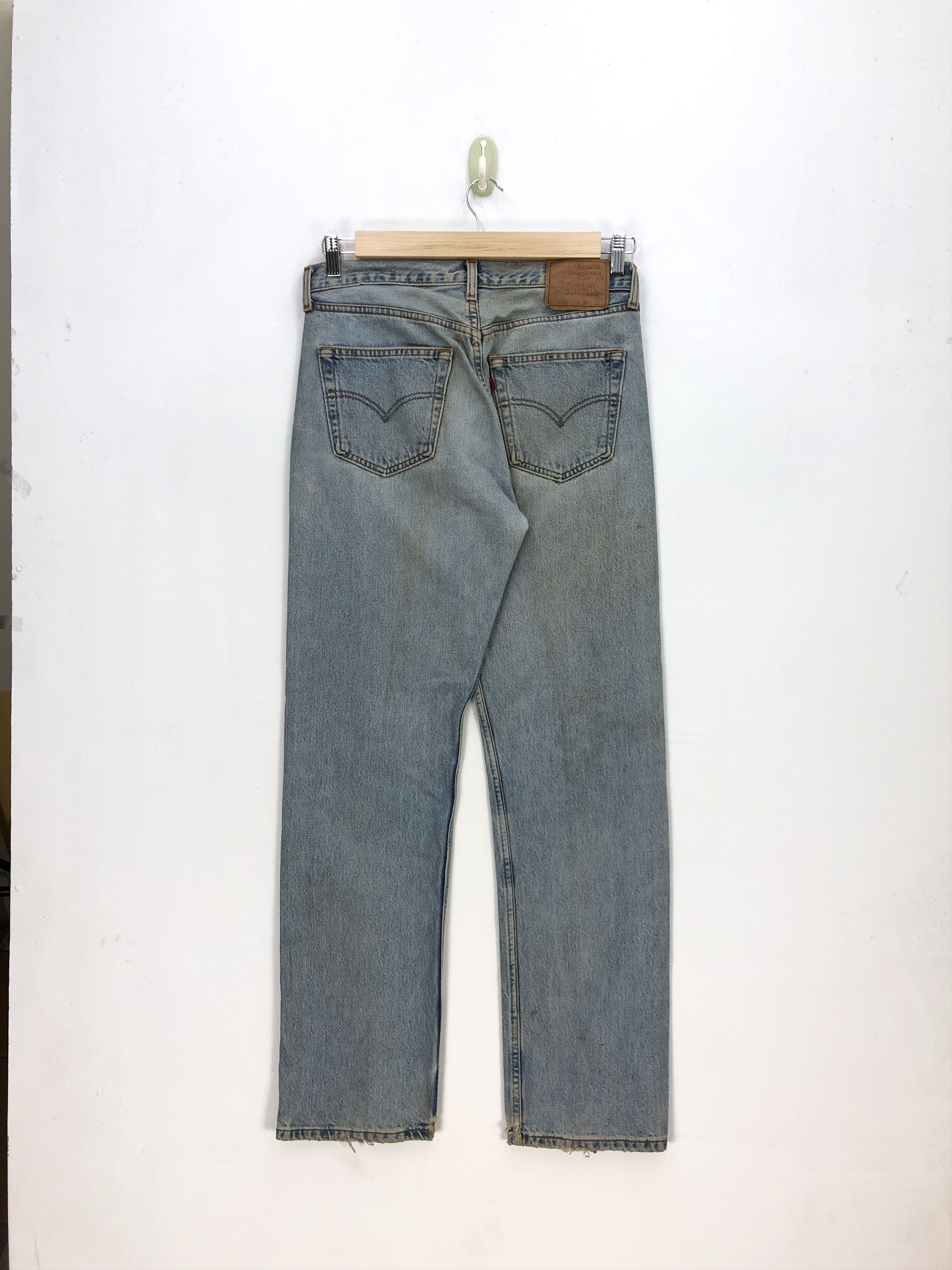 Levi's Vintage Levis 501 Sun Faded Jeans Levi's Light Wash Denim Size US 32 / EU 48 - 2 Thumbnail