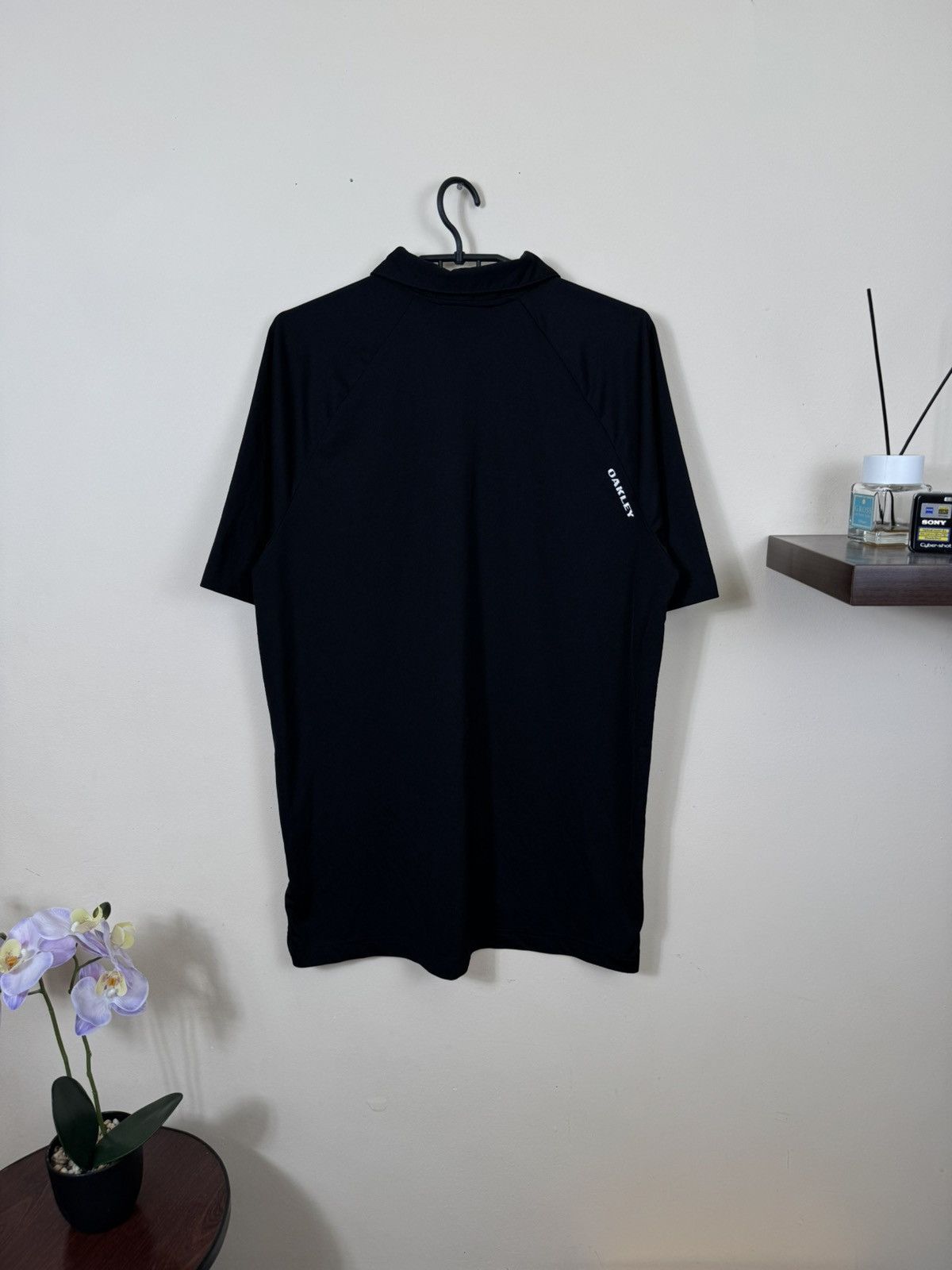 Oakley 🇺🇸 Vintage Oakley Polo T-Shirt Rare Retro Hype Y2K Size US L / EU 52-54 / 3 - 10 Thumbnail