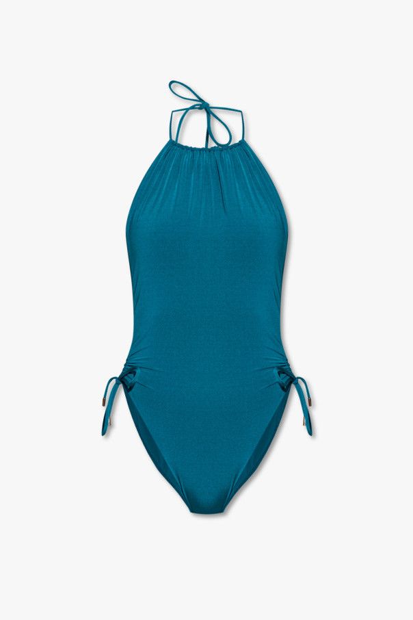 Saint Laurent Paris o1s1wg111124 Swimsuit in Blue Size M / US 6-8 / IT 42-44 - 1 Thumbnail