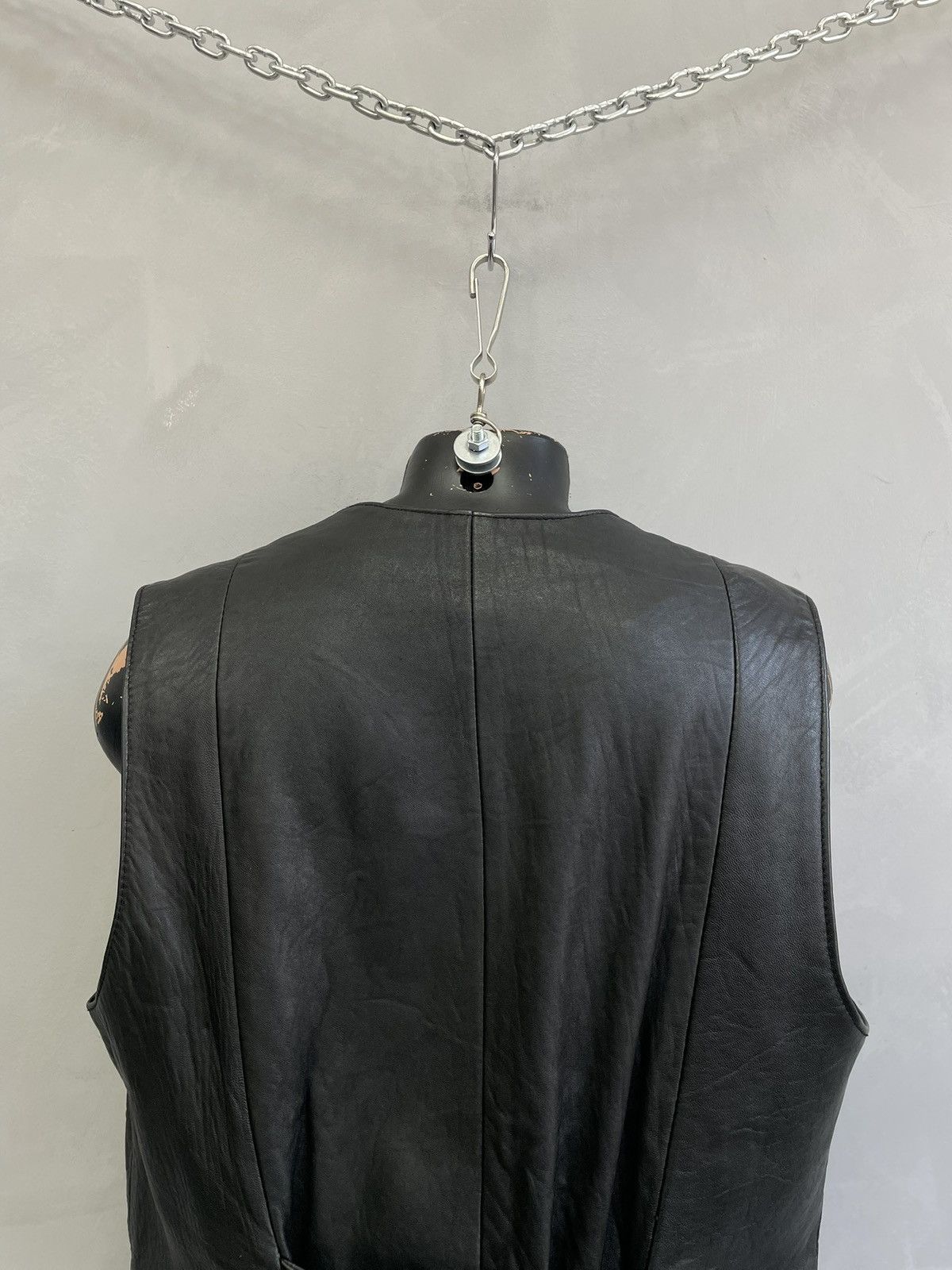 Harley Davidson Harley davidson style leather vest punk gothic y2k Size US L / EU 52-54 / 3 - 10 Thumbnail