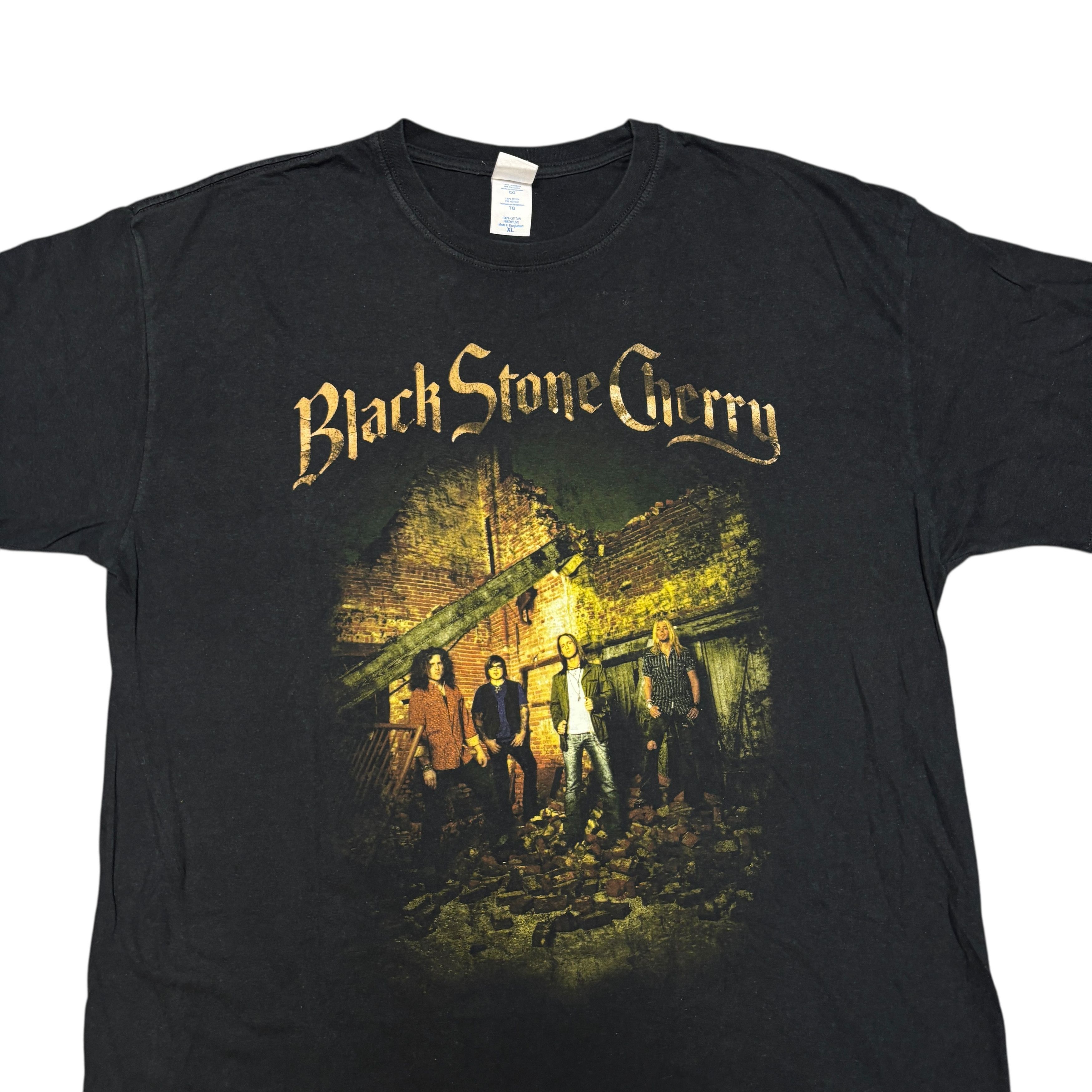 Band Tees × Vintage Black Stone Cherry Shirt Vintage Band Tees Aerosmith Size US XL / EU 56 / 4 - 2 Thumbnail