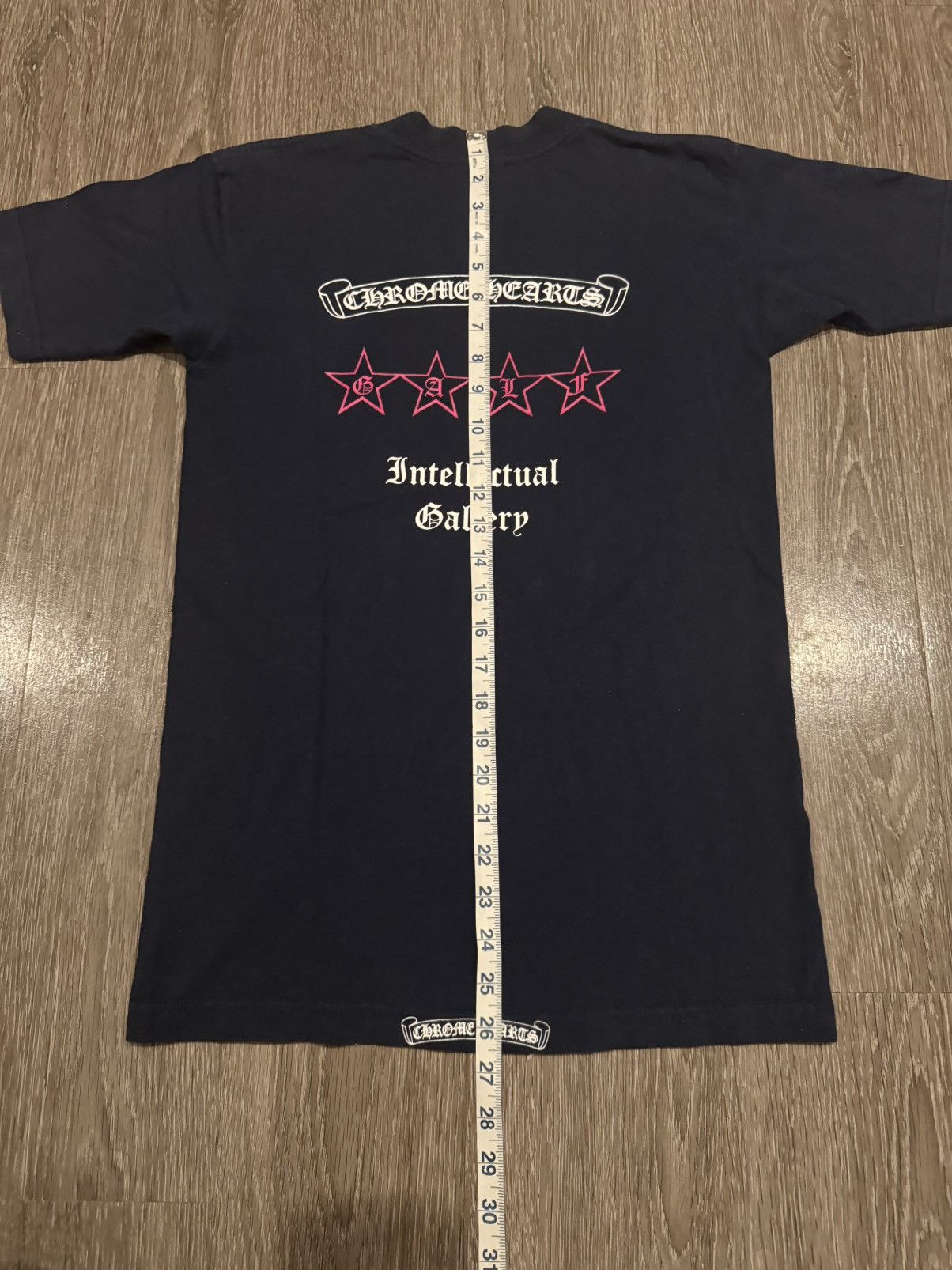 Chrome Hearts Chrome Hearts Vintage Intellectual Gallery Tee Navy Size US S / EU 44-46 / 1 - 7 Thumbnail