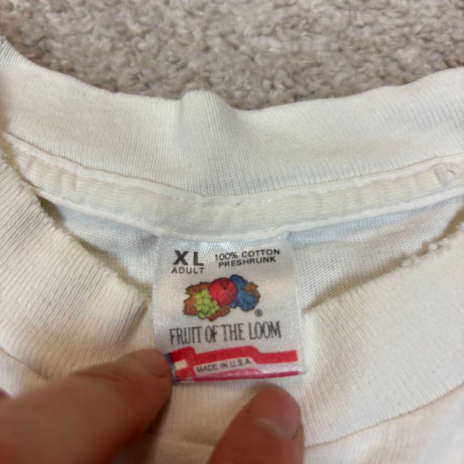Fruit Of The Loom × Vintage VTG Operation Lift The Ban Human Rights Campaign Shirt XL Size US XL / EU 56 / 4 - 7 Thumbnail