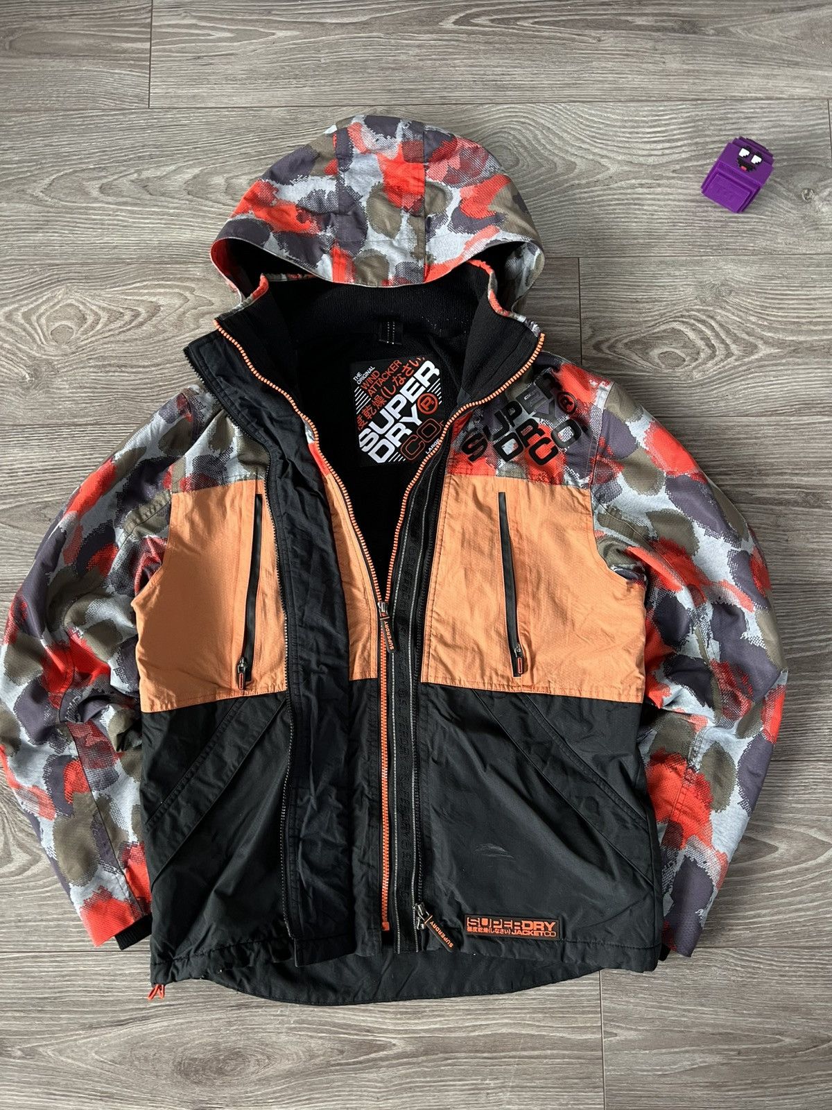 Superdry Superdry Overprinted Gorpcore Ski Regular men’s Jacket Size US L / EU 52-54 / 3 - 9 Thumbnail