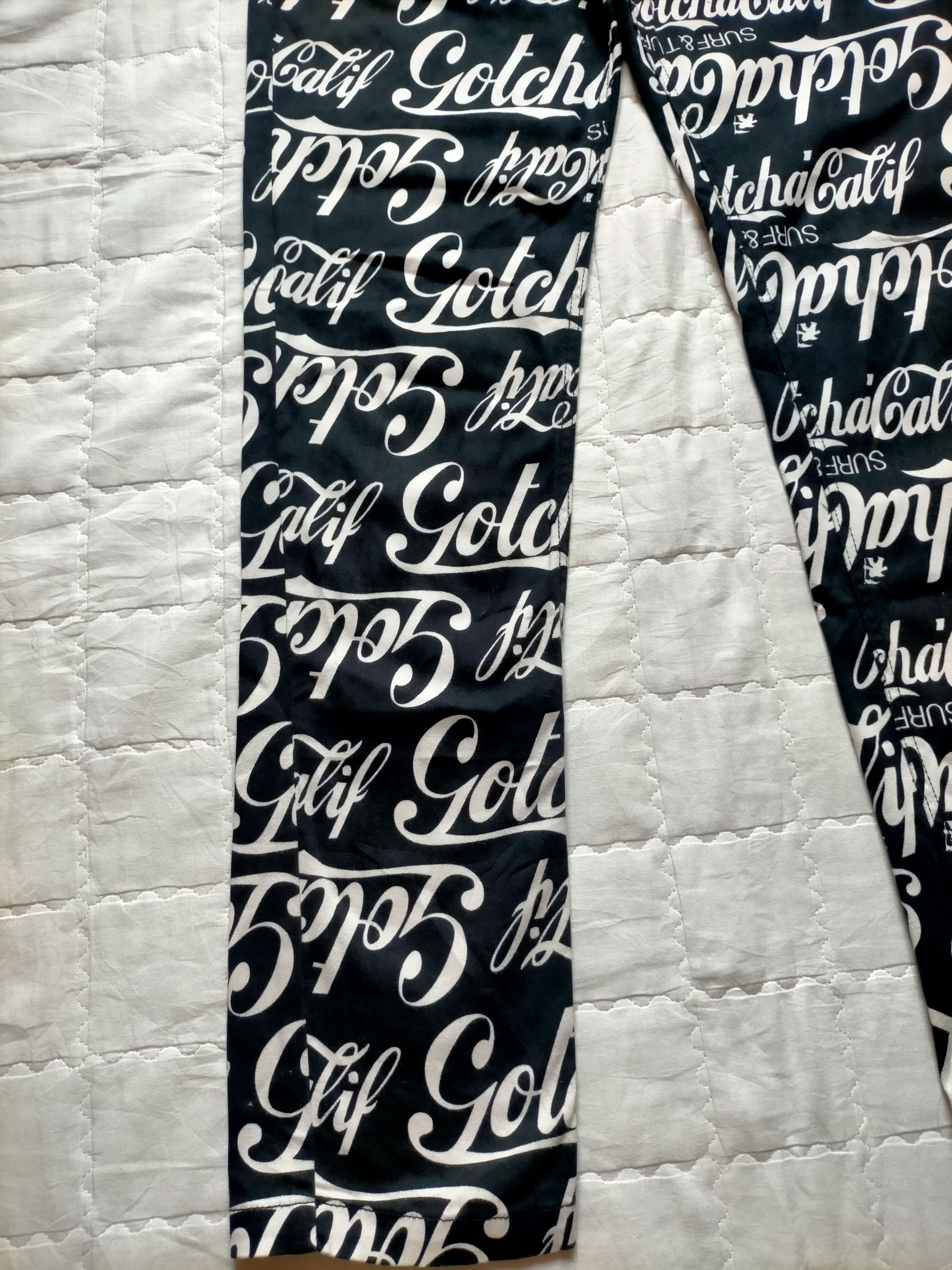 Gotcha ⚡Rare Gotcha Golf embroidered Logo Full Print Pants Size US 30 / EU 46 - 10 Thumbnail