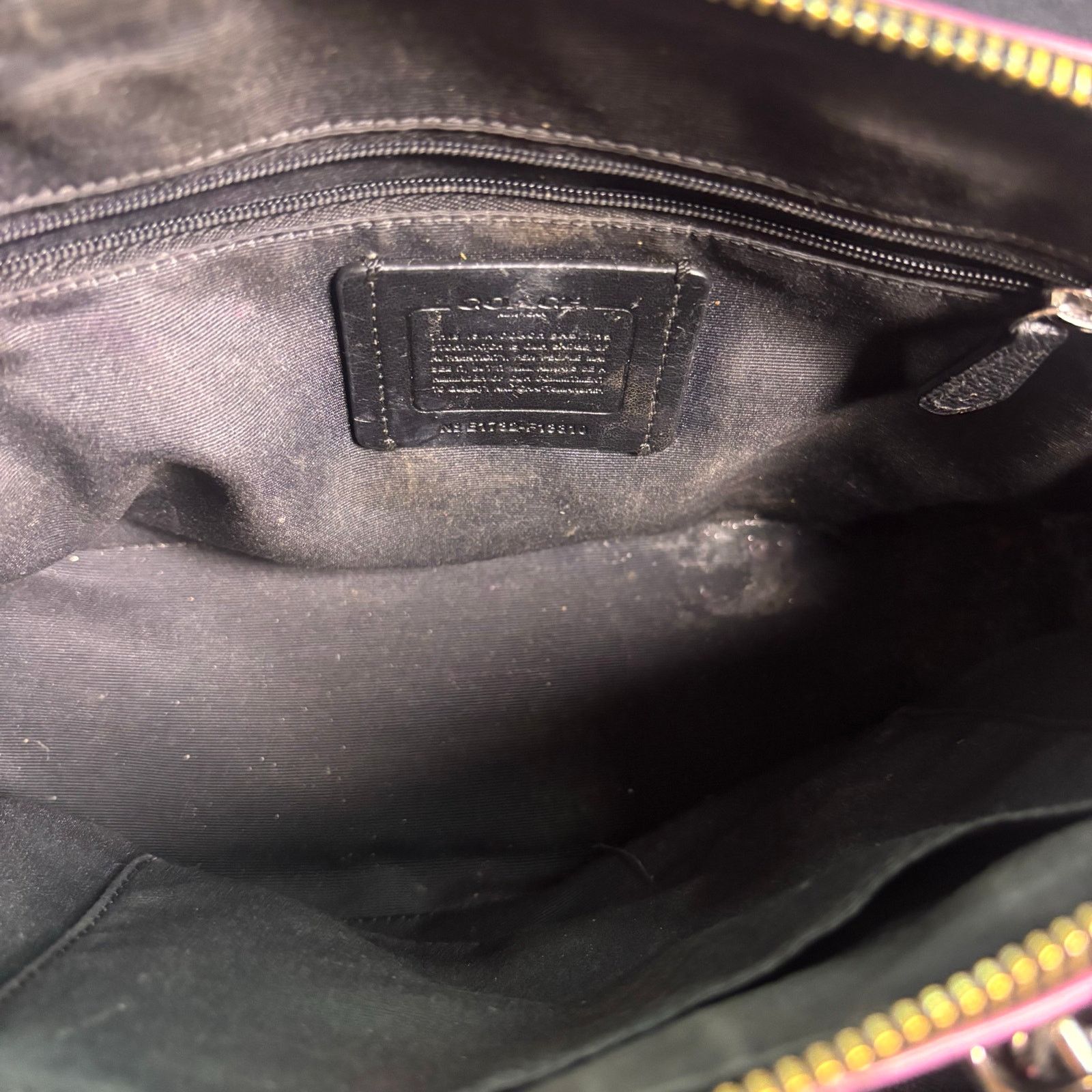 Other Black Coach Mini Sierra Satchel Purse Size ONE SIZE - 3 Thumbnail