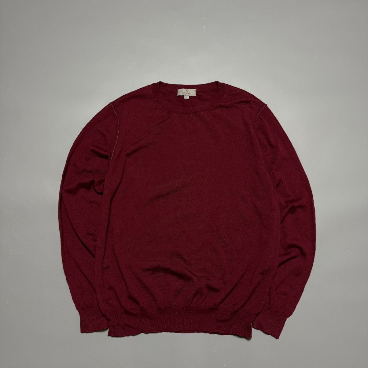 Canali Vintage Canali Wool Sweater Size US L / EU 52-54 / 3 - 1 Thumbnail