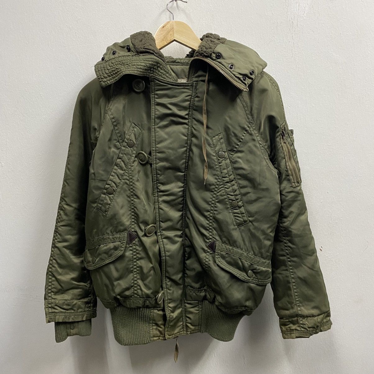 Japanese Brand 🔥 G.O.A Japanese Brand Archive Military N-2B Bomber Jacket Size US M / EU 48-50 / 2 - 1 Thumbnail