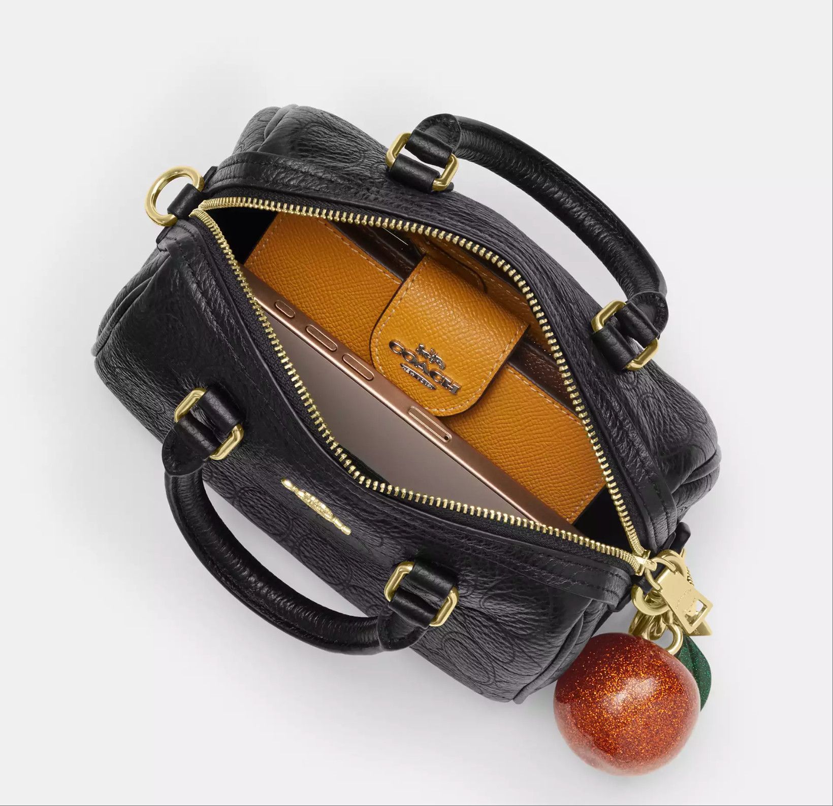 Coach Mini Rowan Crossbody Bag In Signature Leather CCF28 Size ONE SIZE - 12 Thumbnail
