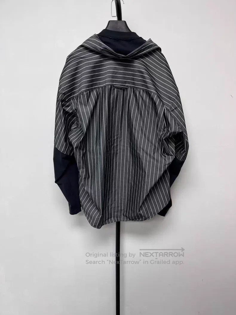 Balenciaga Balenciaga Striped Fake Two-Piece Button-Down Long Sleeve Size US S / EU 44-46 / 1 - 2 Thumbnail