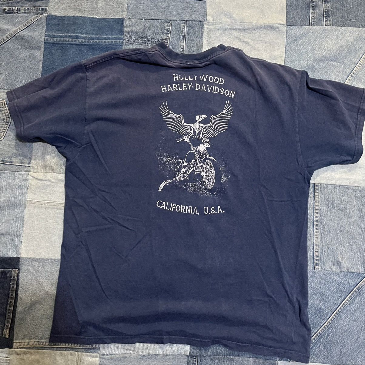 Harley Davidson Vintage 97 Harley Davidson Hollywood Voodoowear shirt XL Size US XL / EU 56 / 4 - 2 Thumbnail