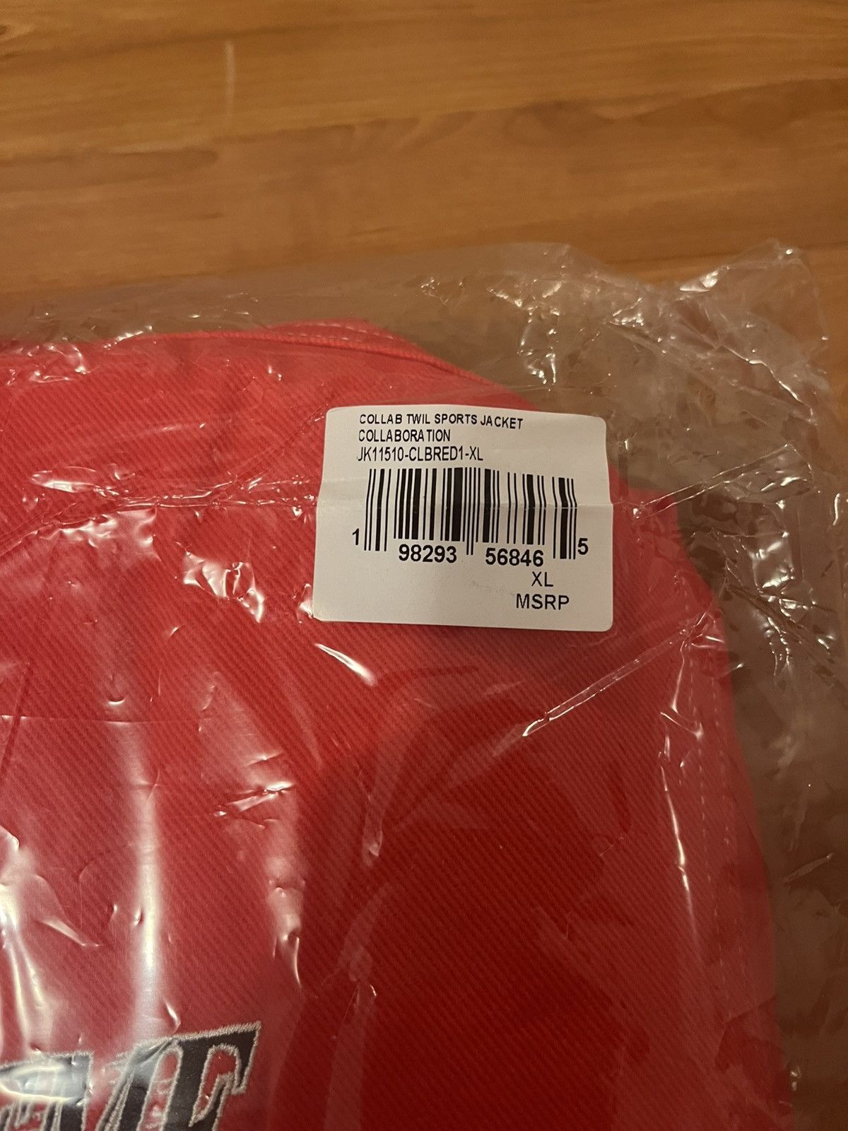Supreme Supreme Mitchell & Ness Twill Stadium Jacket Red XL Size US XL / EU 56 / 4 - 4 Thumbnail