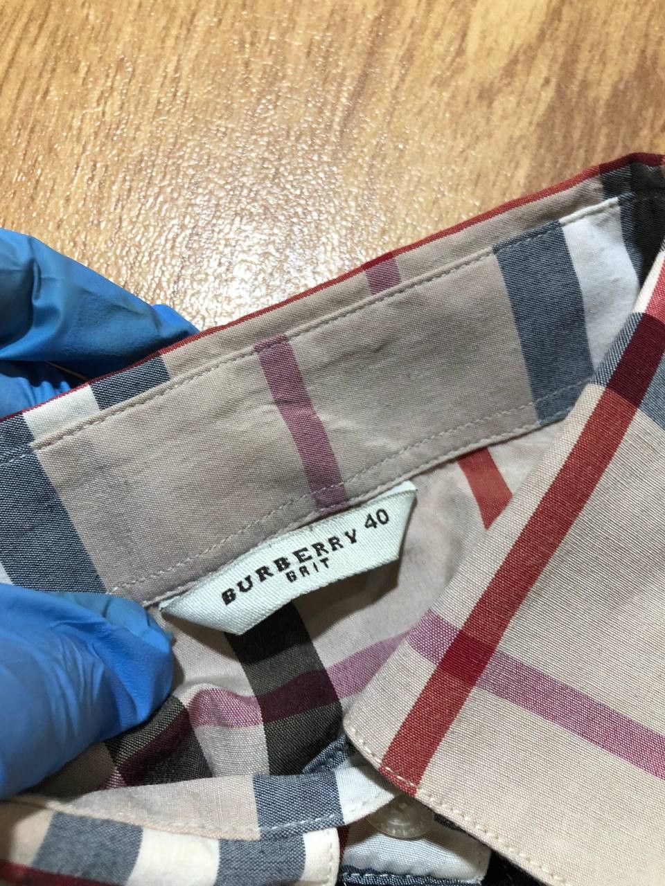Burberry Burberry Brit Nova Check Button Down Long Sleeve Shirt Size M / US 6-8 / IT 42-44 - 2 Thumbnail