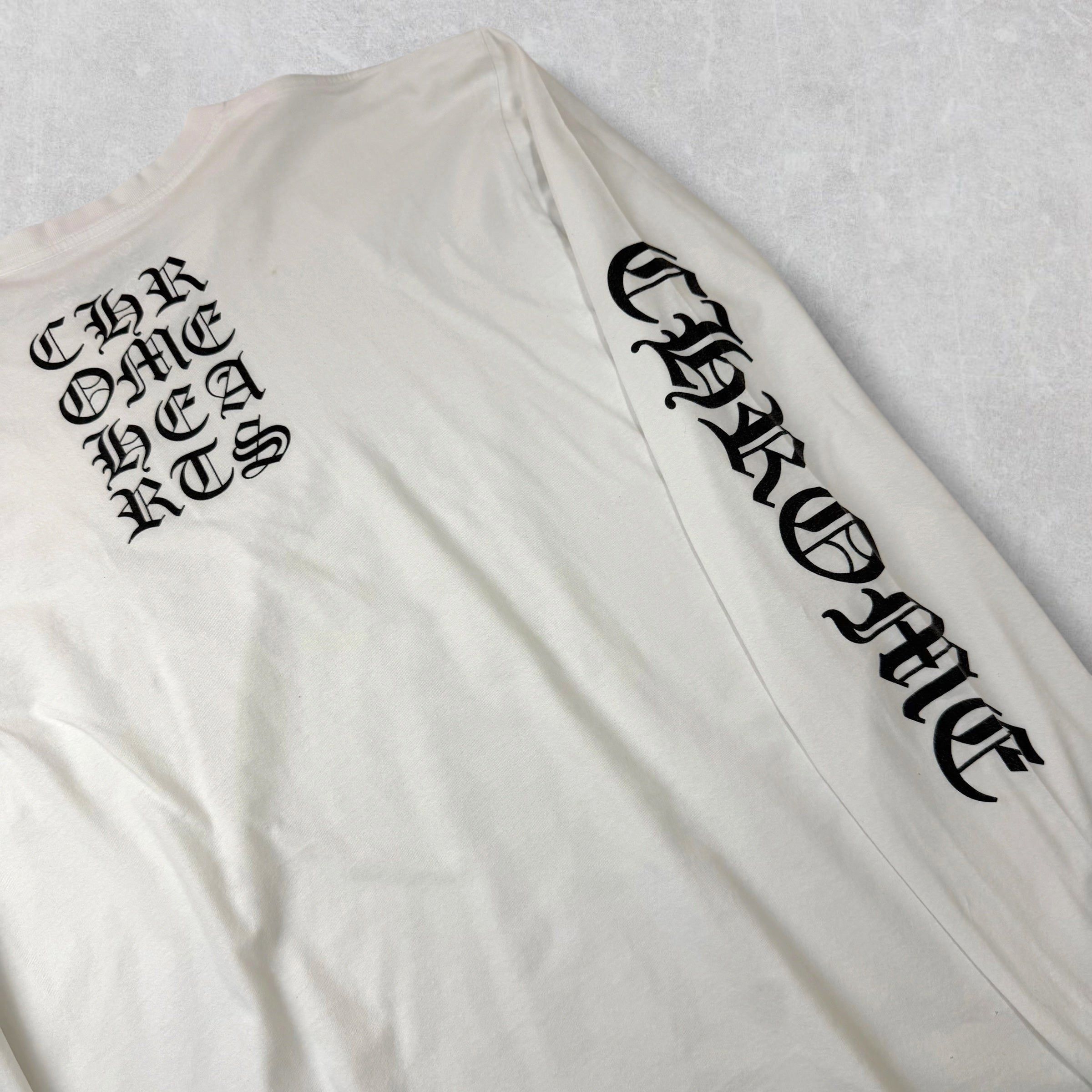 Chrome Hearts Chrome Hearts Vertical White L/S L Size US L / EU 52-54 / 3 - 6 Thumbnail