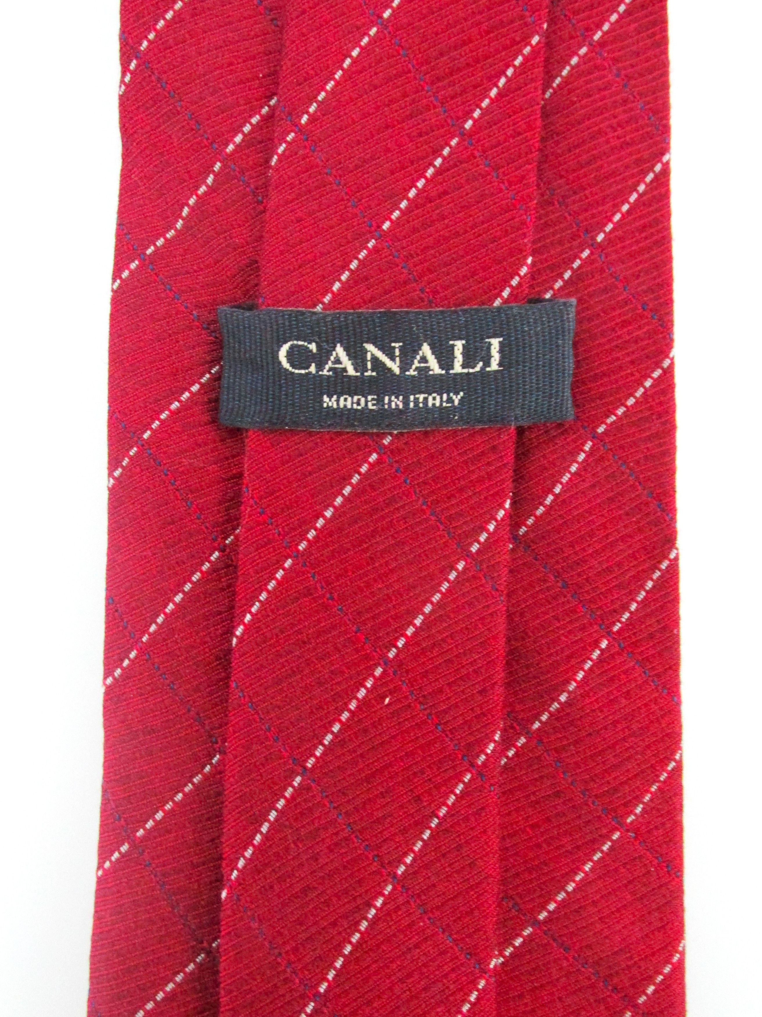 Canali Canali Men's Silk Tie Size ONE SIZE - 5 Thumbnail