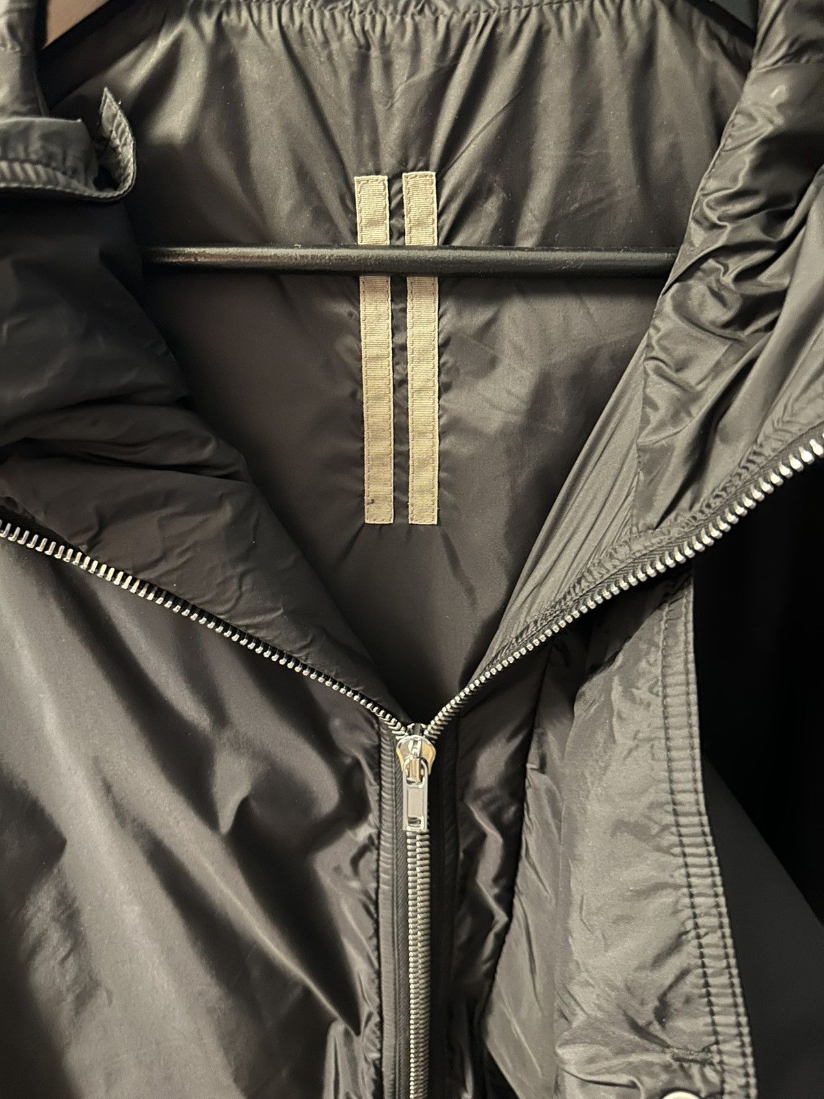 Rick Owens Drkshdw Rick Owens "Sisy" Parka Jacket Black Drkshdw Zip Trenchcoat Size US M / EU 48-50 / 2 - 4 Thumbnail