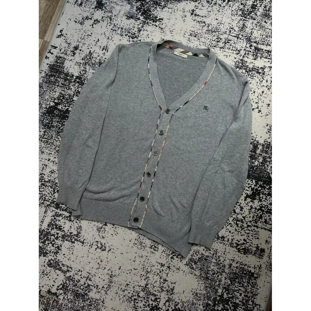 Burberry Burberry Cardigan With Pattern Size fit L Size L / US 10 / IT 46 - 2 Thumbnail