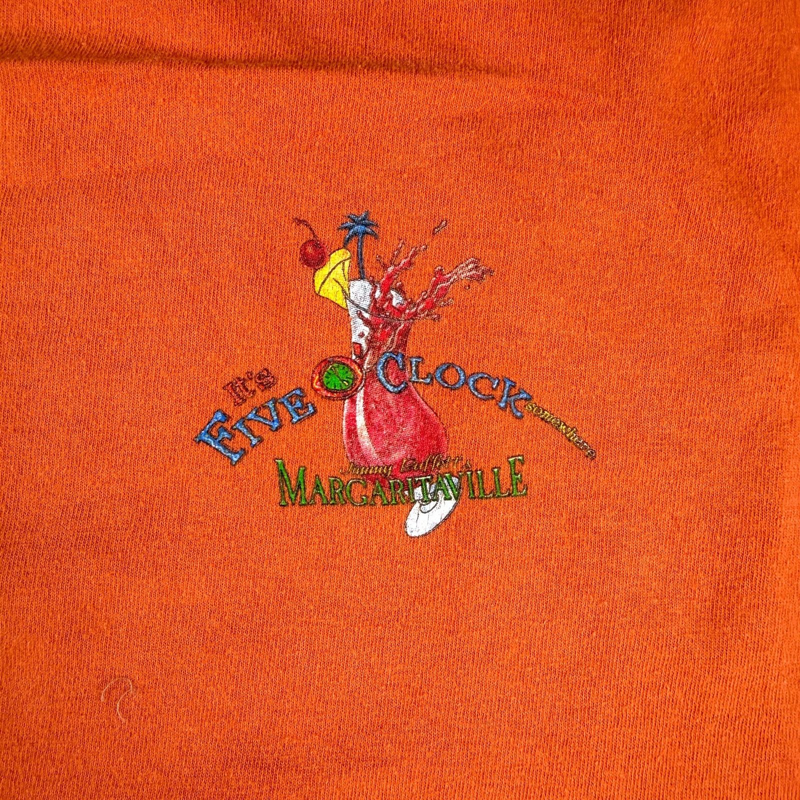 Vintage Margaritaville Jimmy Buffet Shirt It's 5 O'clock SomewhereXL Size US XL / EU 56 / 4 - 4 Thumbnail