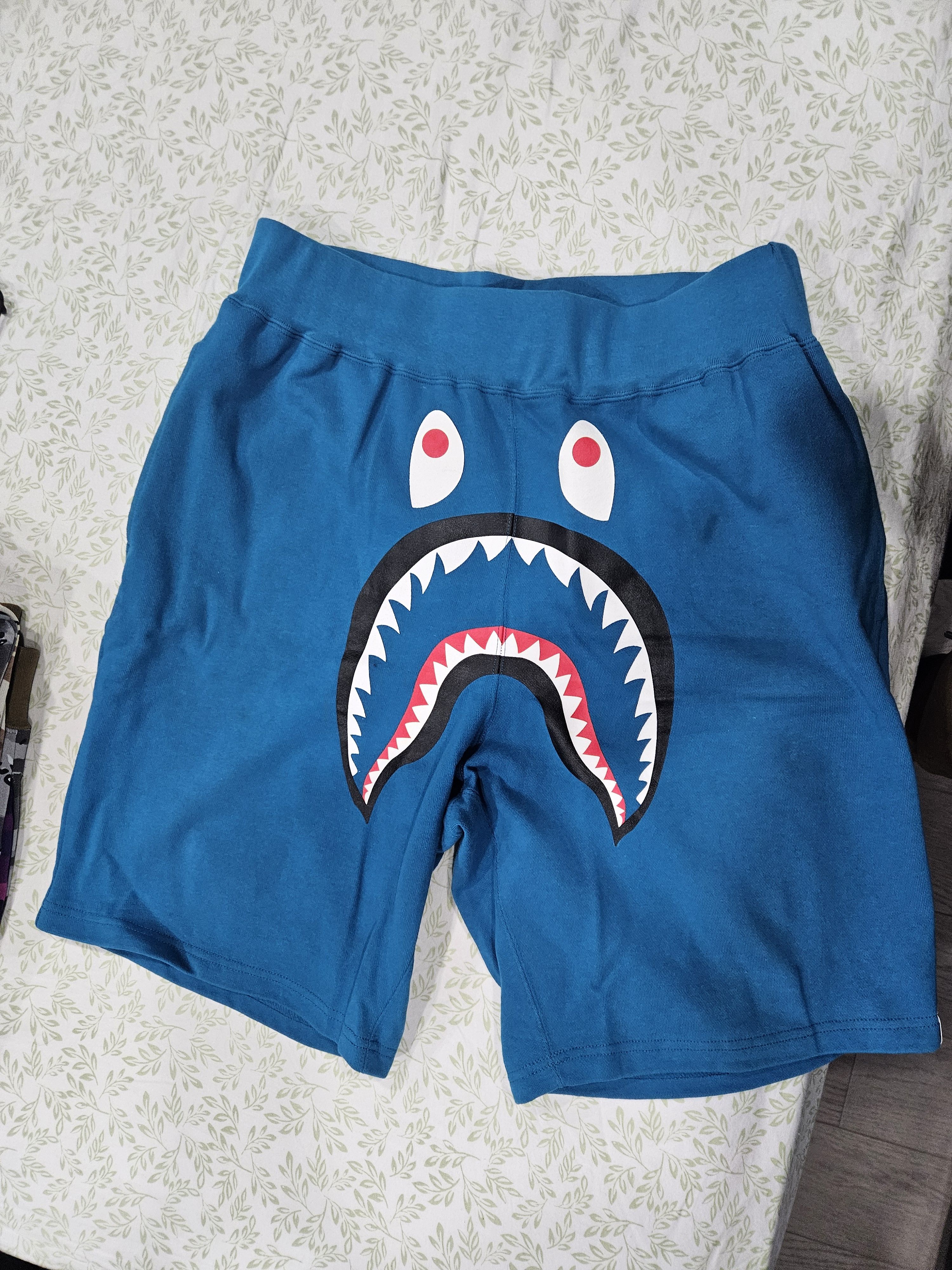 Bape Shark Sweat Shorts