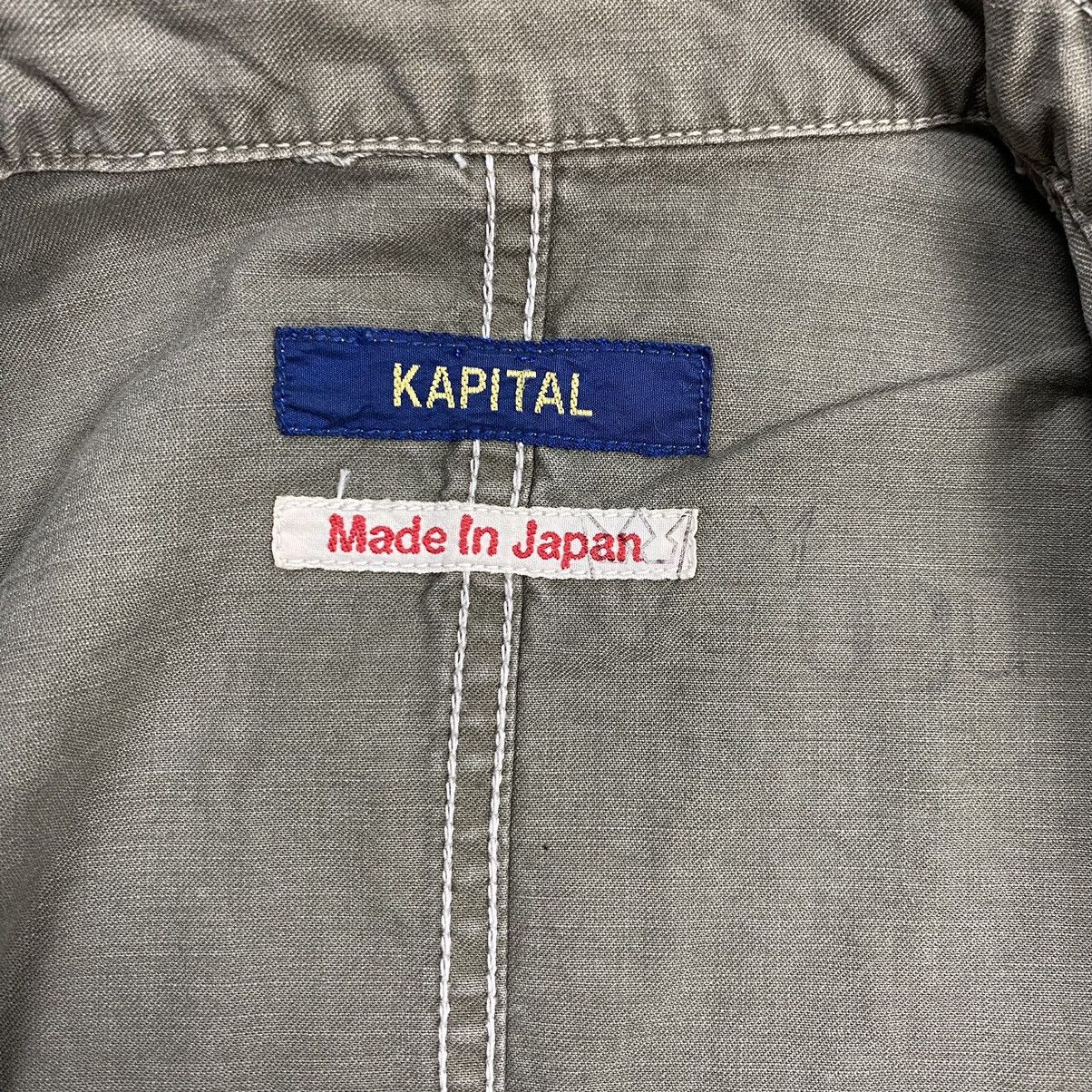 Kapital Kapital asymmetrica button chore canvas jacket Size US S / EU 44-46 / 1 - 9 Thumbnail