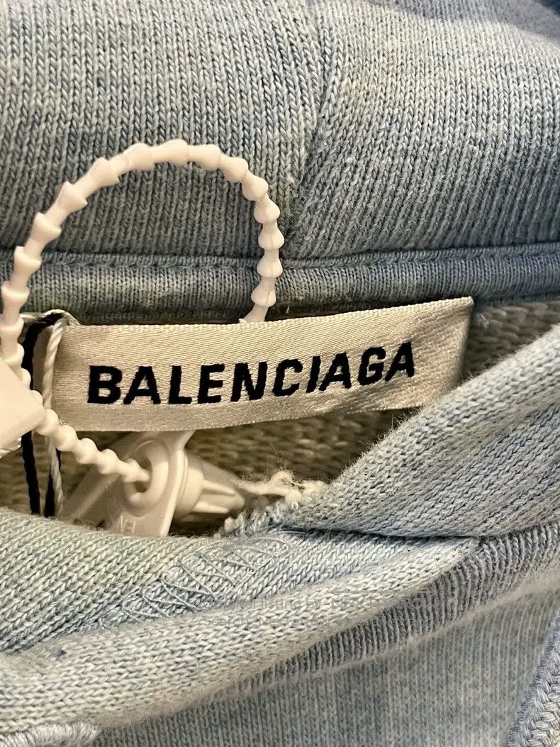 Balenciaga Balenciaga Hooded letter sweater Size US S / EU 44-46 / 1 - 4 Thumbnail