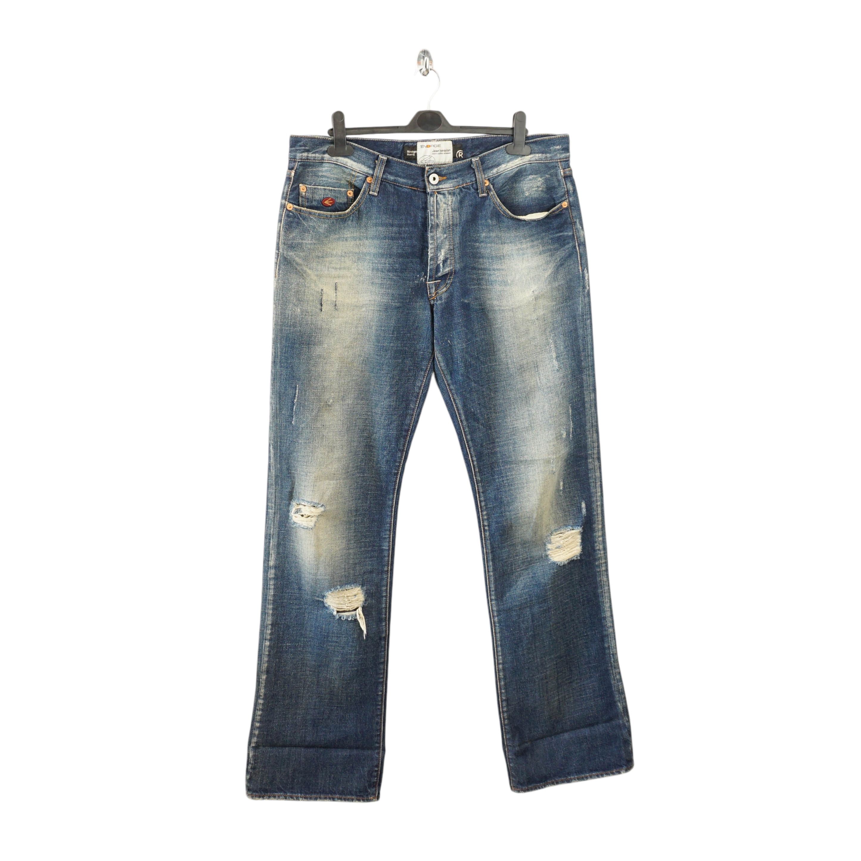 Energie ENERGIE Y2K Washed Vintage Jeans Size US 36 / EU 52 - 1 Thumbnail