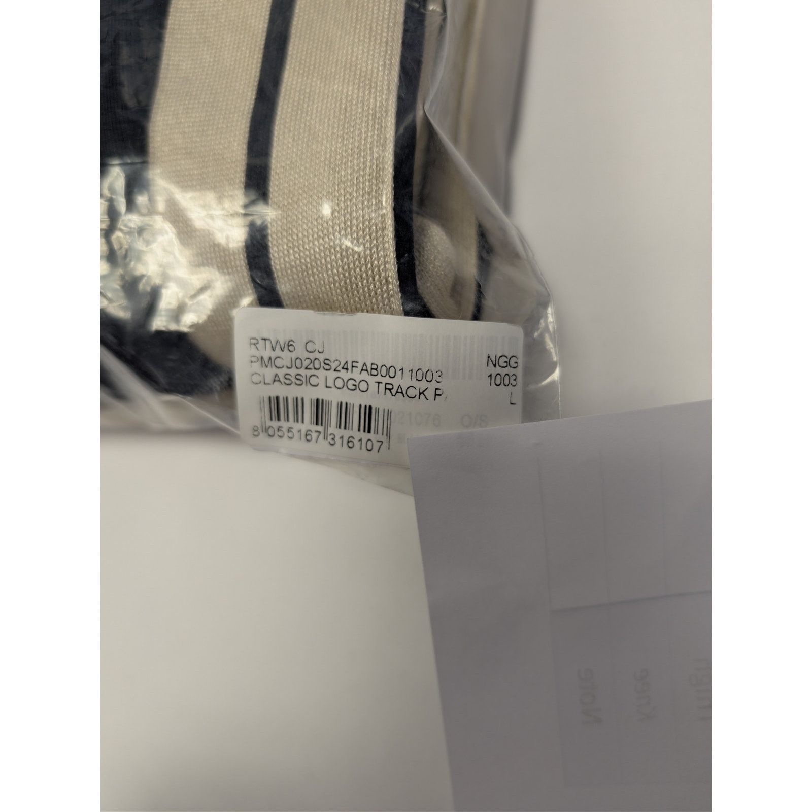 Palm Angels o1rshd1 Classic Logo Track Pants in Black / Off-White Size US 34 / EU 50 - 22 Thumbnail