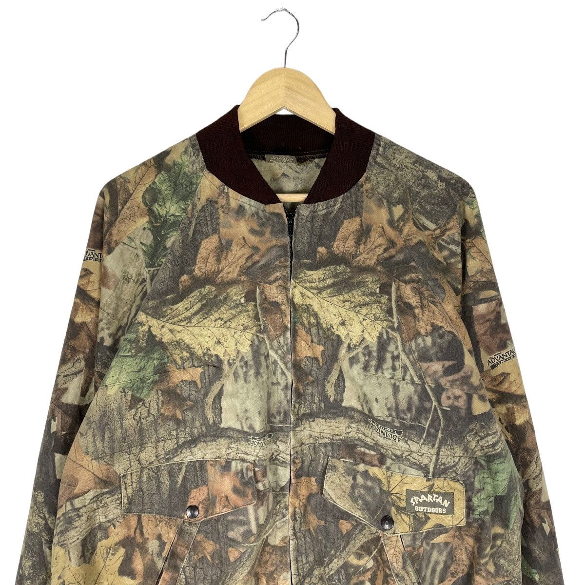 Realtree 🔥SPARTAN REAL TREE HUNTING BOMBER ZIPPER JACKET Size US XL / EU 56 / 4 - 2 Thumbnail