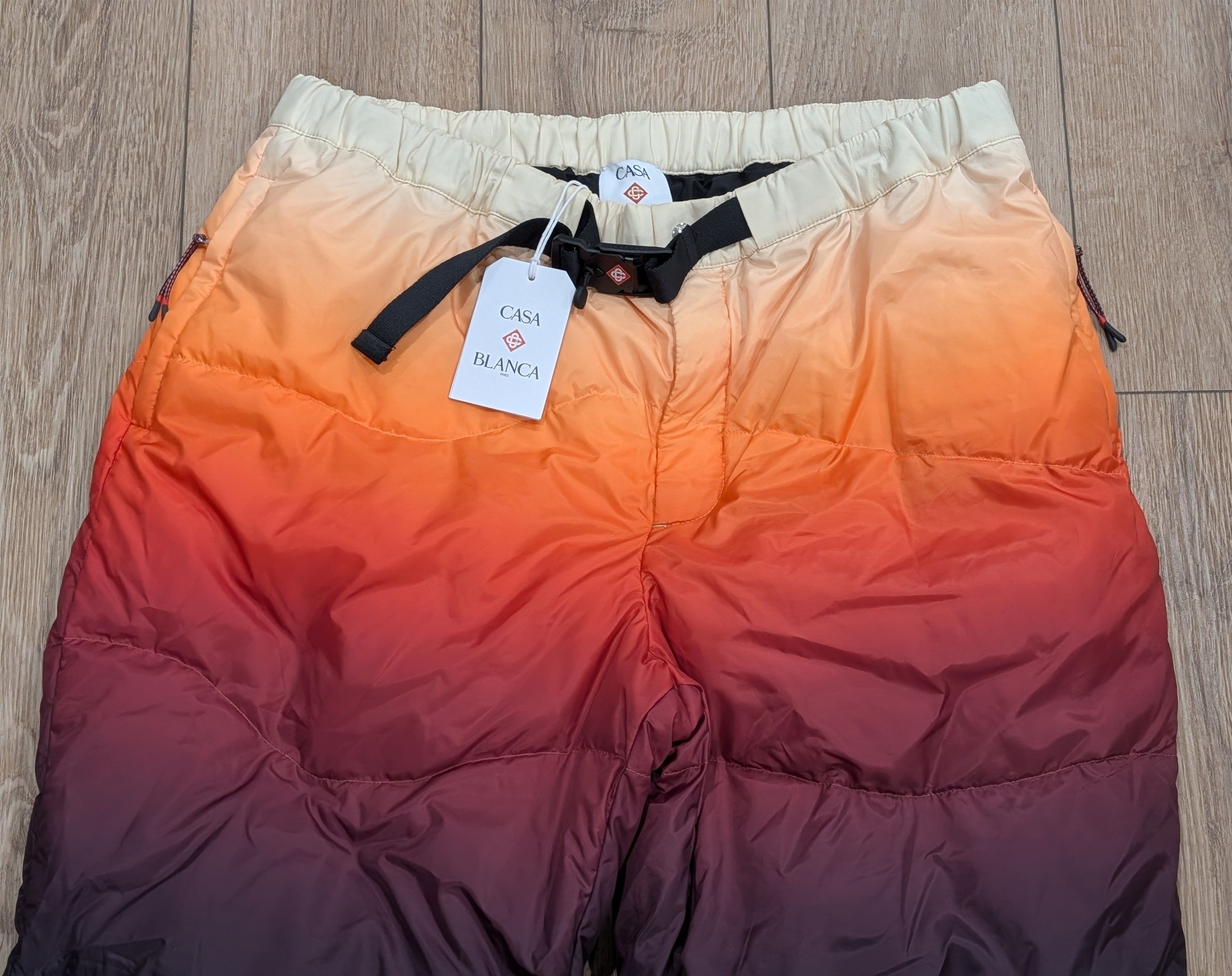 Casablanca Casablanca Gradient Padded Nylon Ski Pants Trousers 2XL Size US 38 / EU 54 - 2 Thumbnail