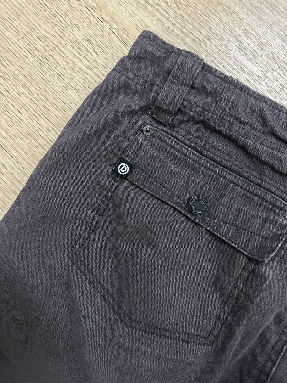Beauty Beast × Dissizit × Seditionaries Rare And Beautiful Dissizit Tactical Bondage Cargo Shorts Size US 34 / EU 50 - 11 Thumbnail