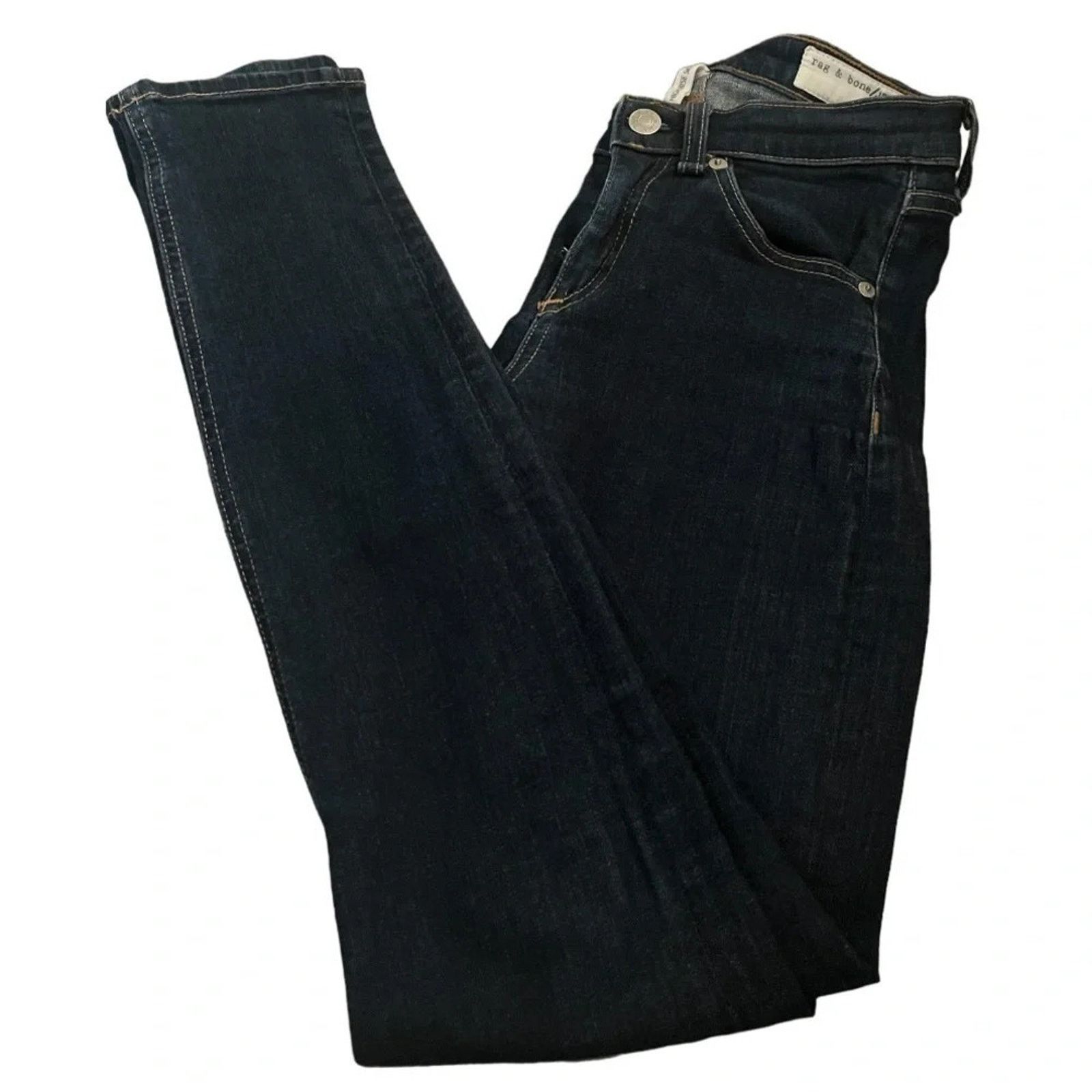 Rag & Bone Rag & Bone Nina High Rise Skinny Jeans, size 25 Size 25" / US 0 / IT 36 - 1 Thumbnail