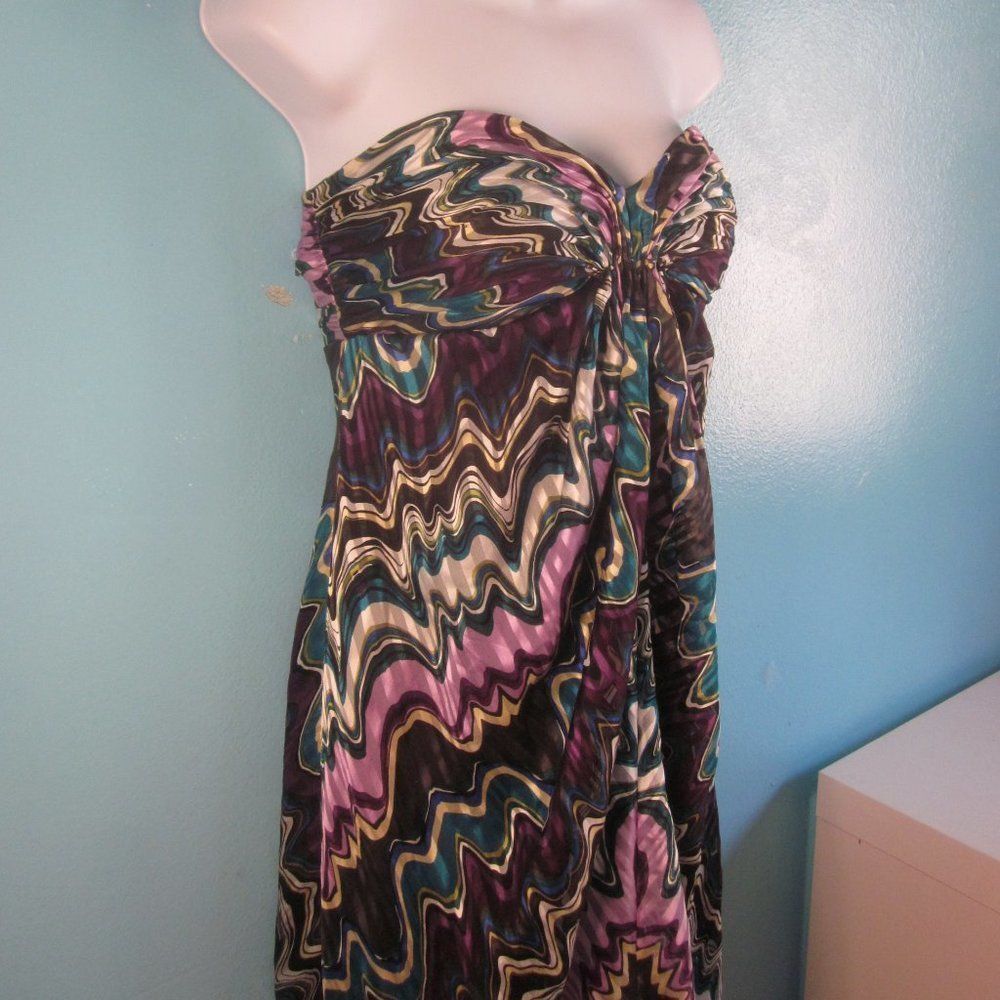 Laundry by Shelli Segal Laundry Shelli Segal Long Formal Silk Dress Size 4 Size S / US 4 / IT 40 - 6 Thumbnail